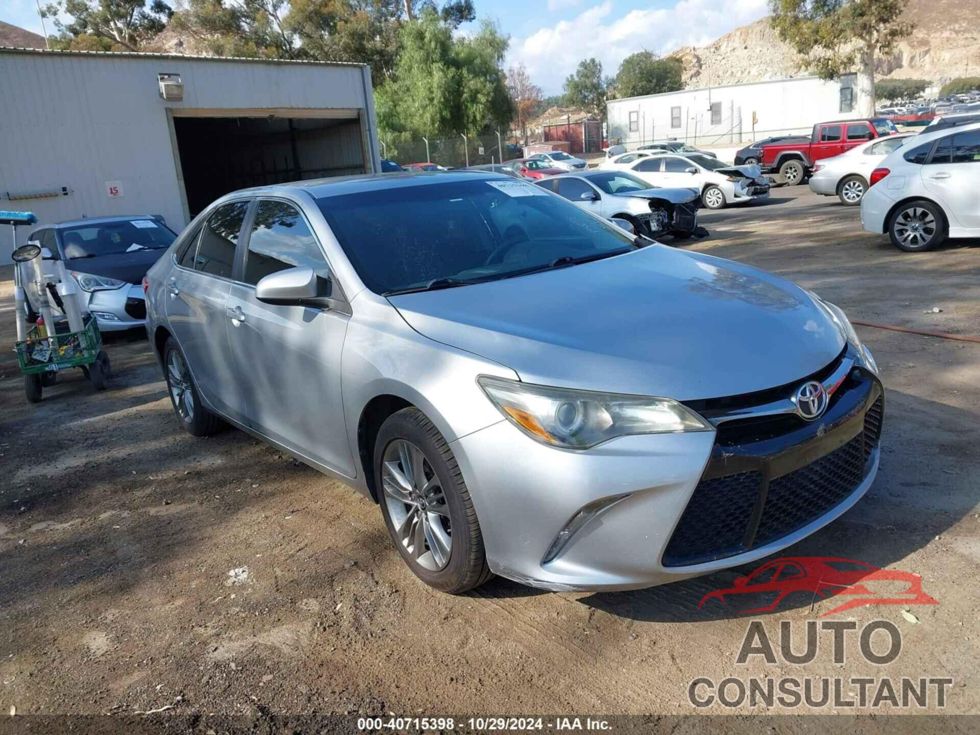 TOYOTA CAMRY 2017 - 4T1BF1FK5HU295098