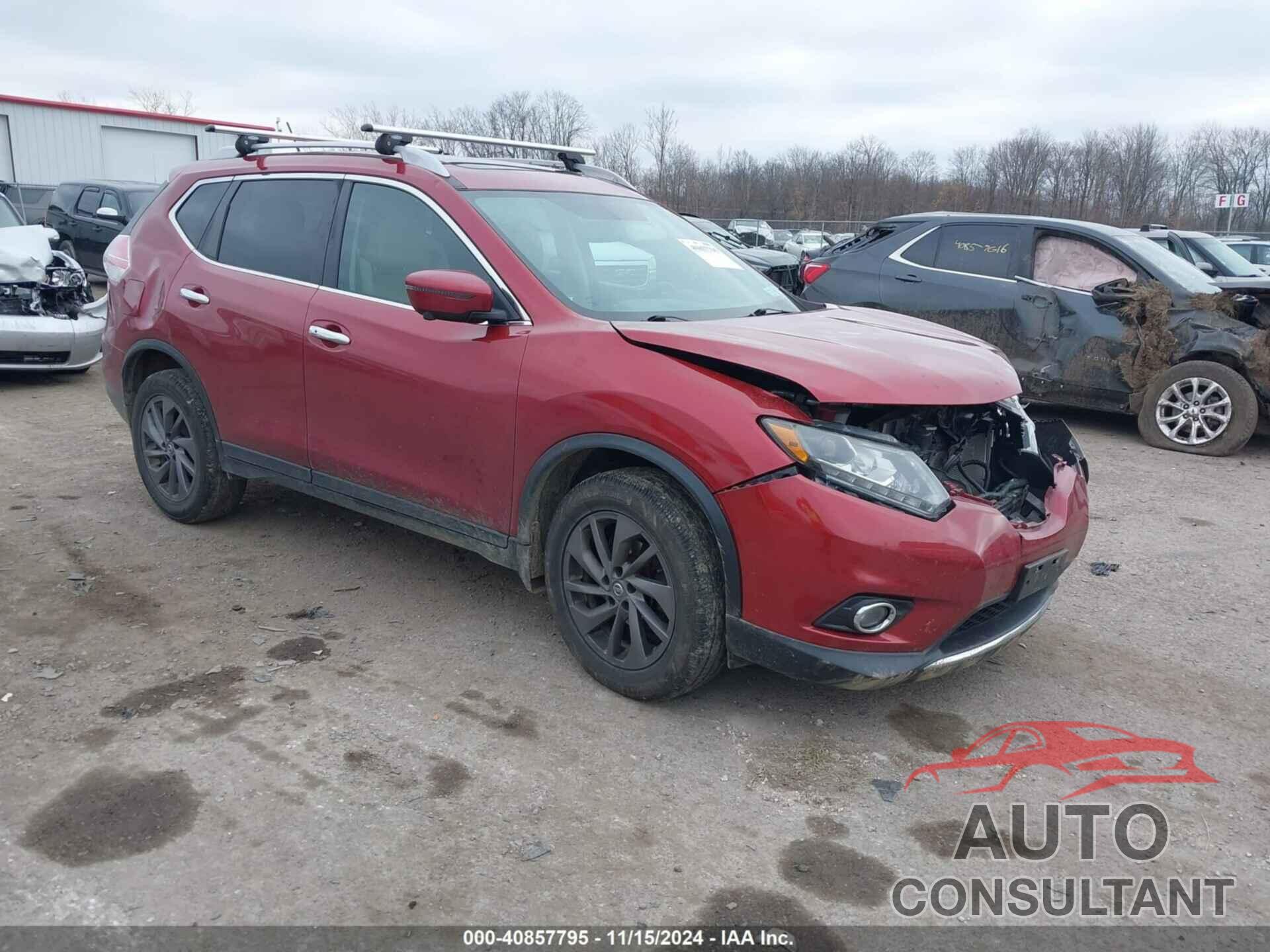 NISSAN ROGUE 2016 - 5N1AT2MV9GC799939