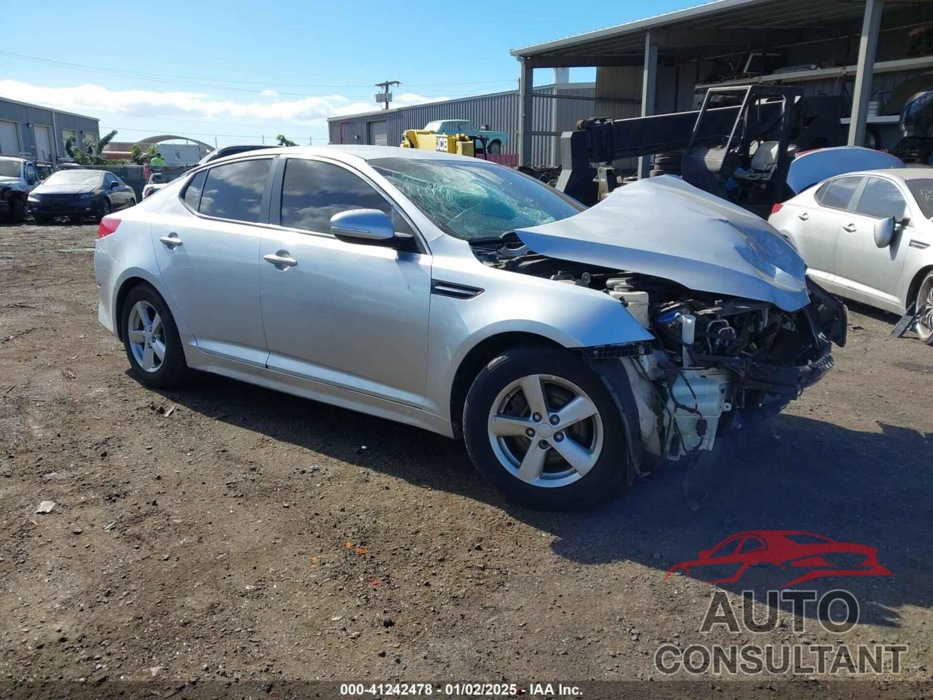 KIA OPTIMA 2015 - 5XXGM4A74FG476636