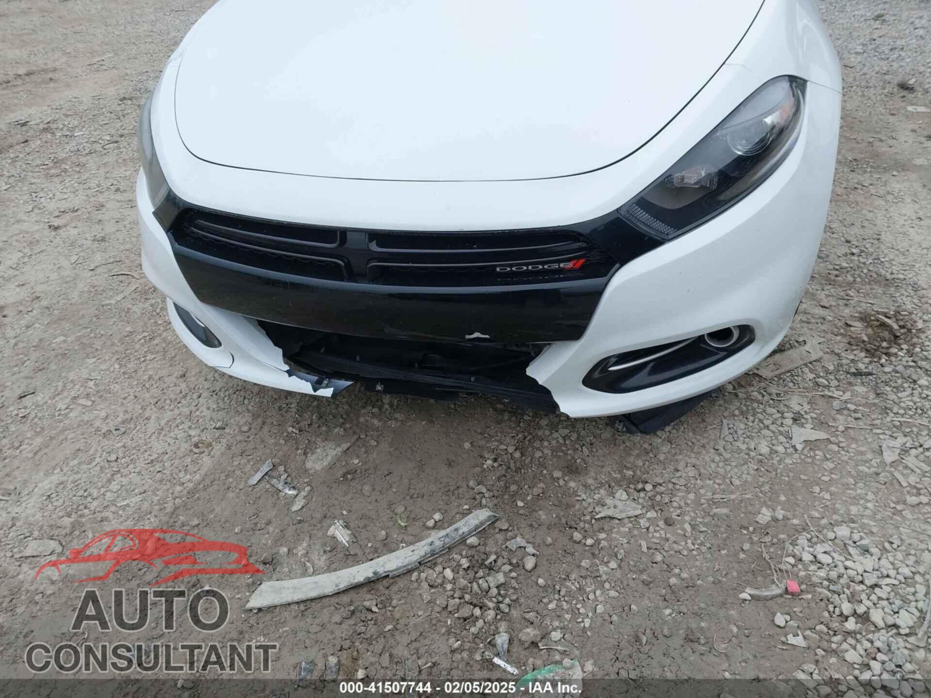 DODGE DART 2015 - 1C3CDFBB0FD144592