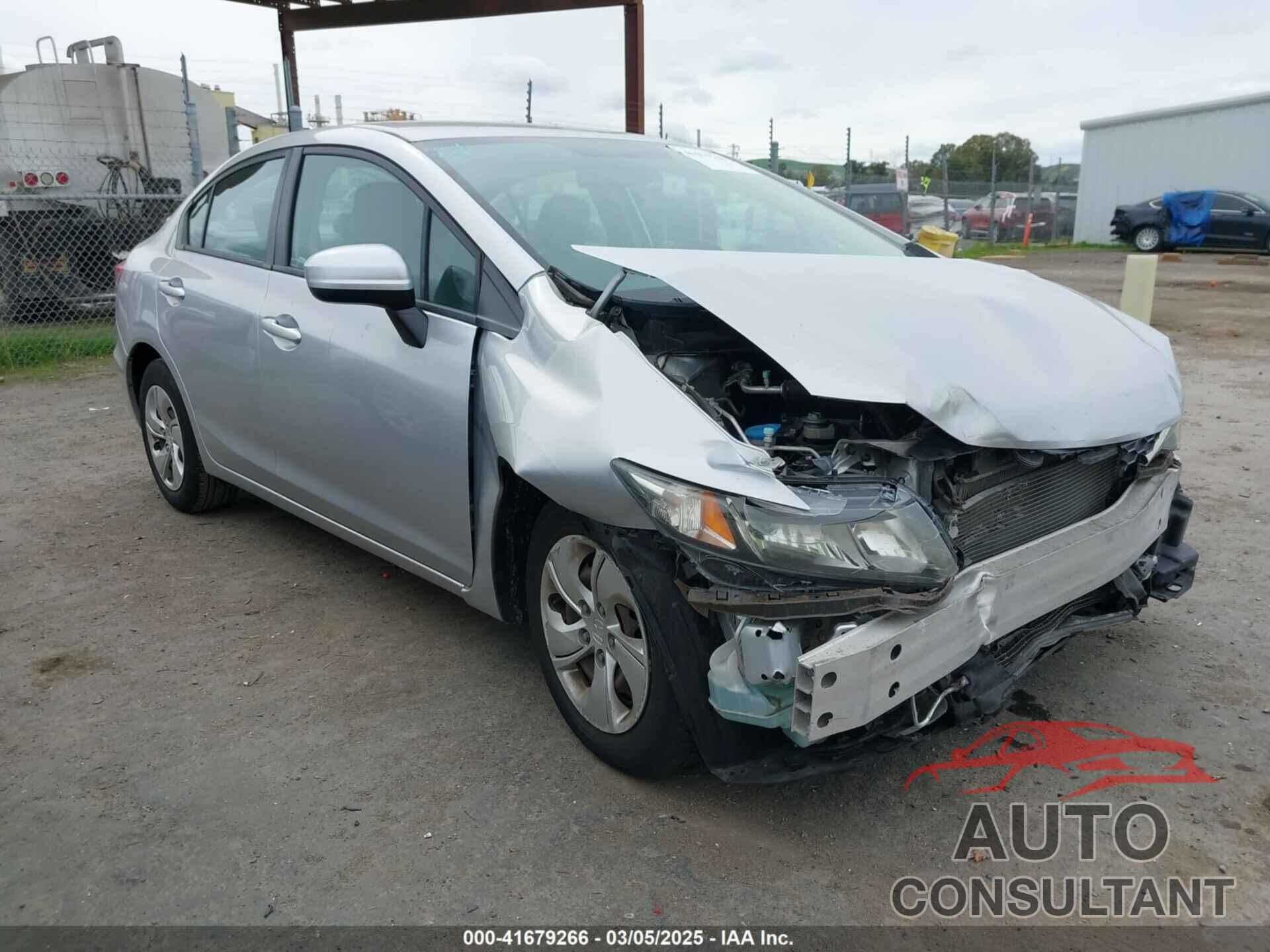 HONDA CIVIC 2014 - 19XFB2F5XEE229433