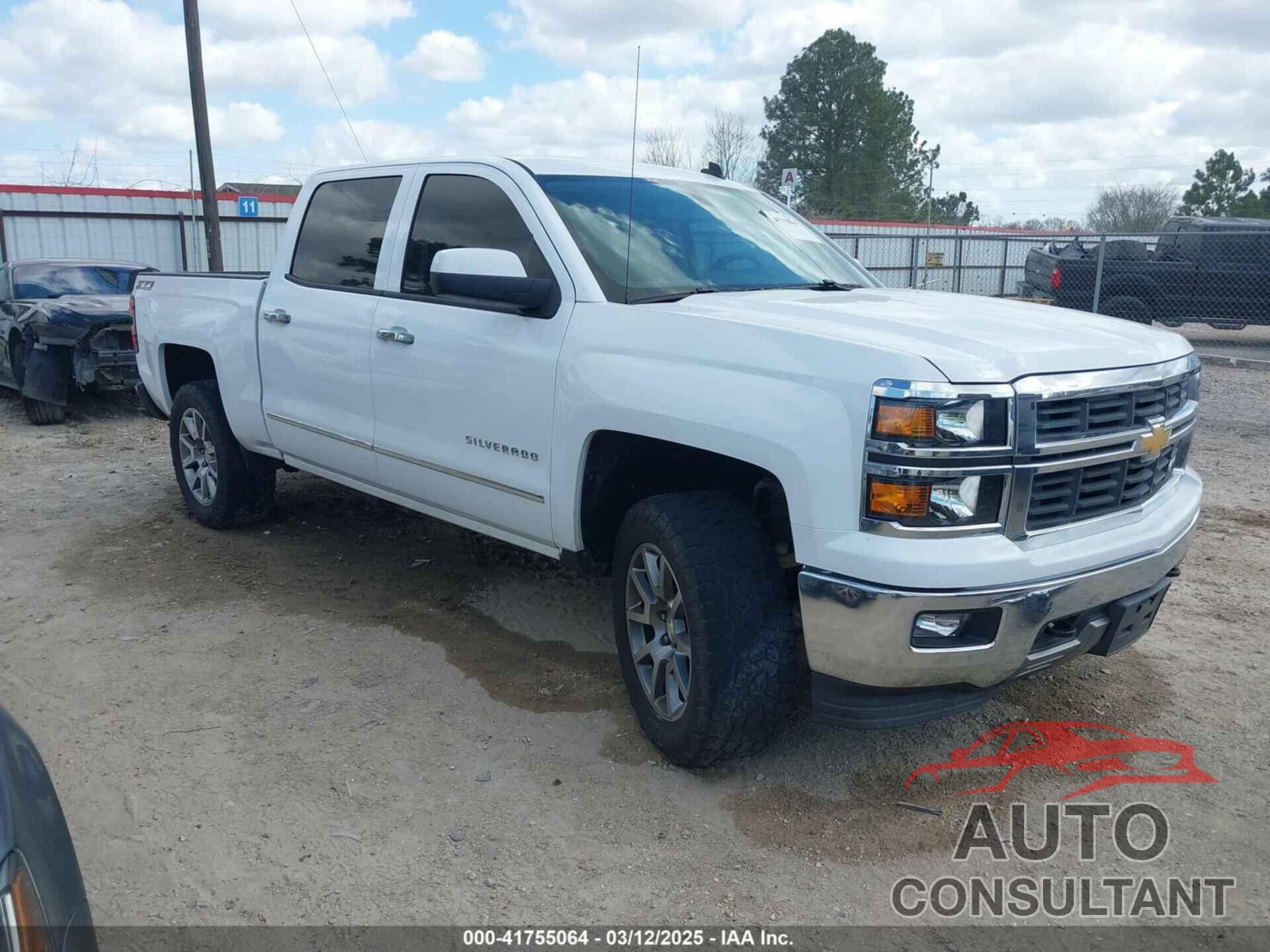 CHEVROLET SILVERADO 1500 2014 - 3GCUKREC9EG178902