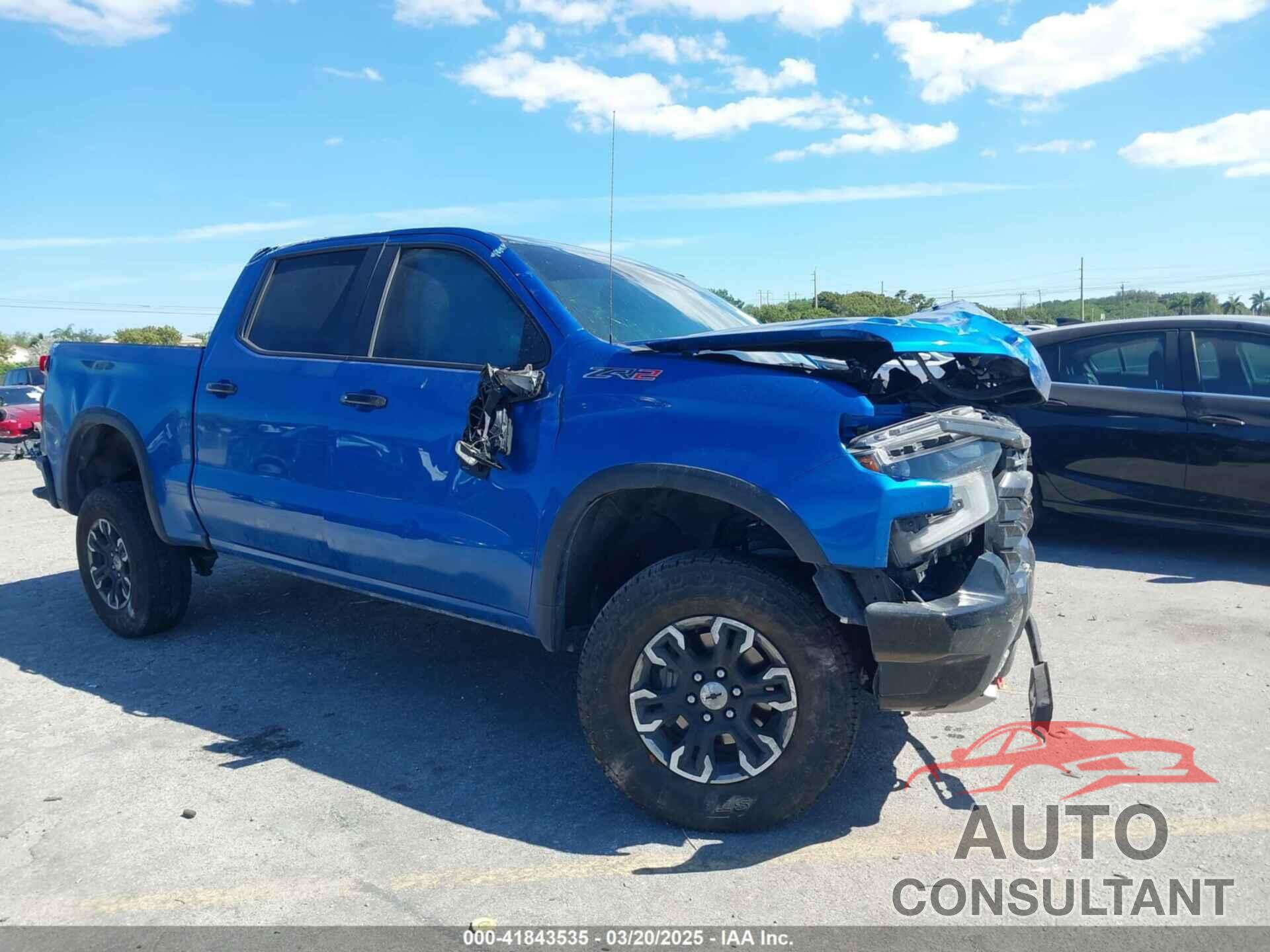 CHEVROLET SILVERADO 1500 2022 - 3GCUDHEL3NG584503
