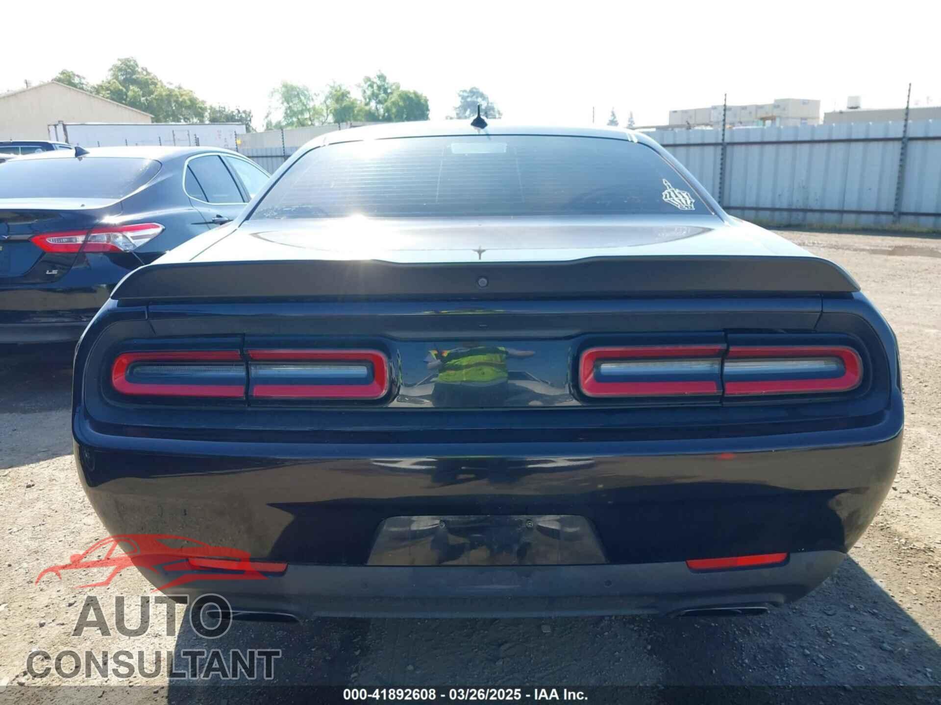 DODGE CHALLENGER 2019 - 2C3CDZFJ9KH556896