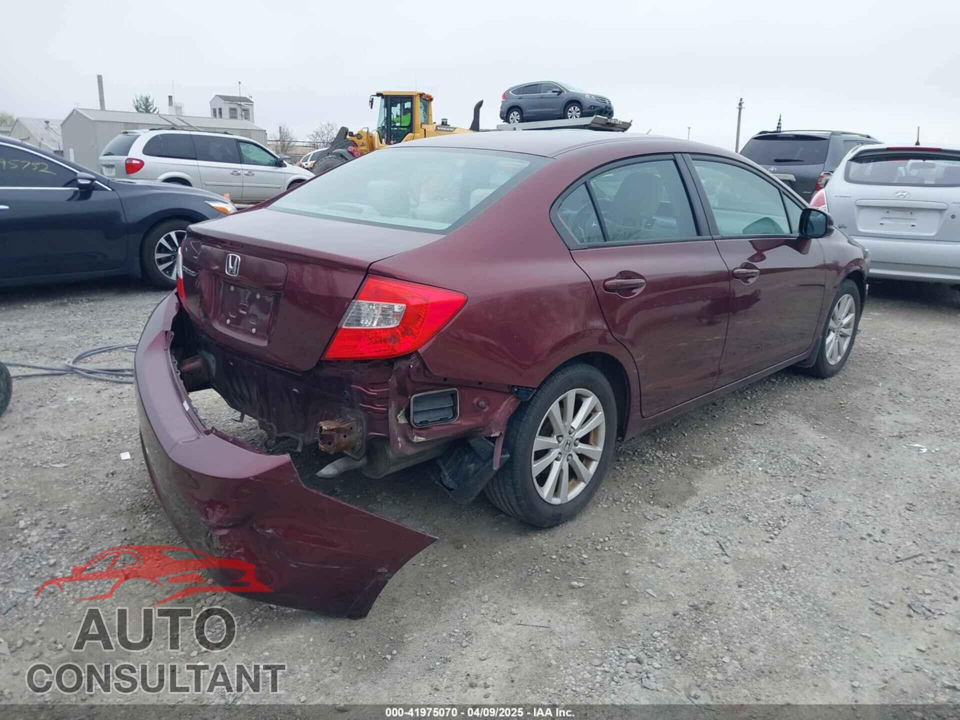 HONDA CIVIC 2012 - 19XFB2F80CE036750