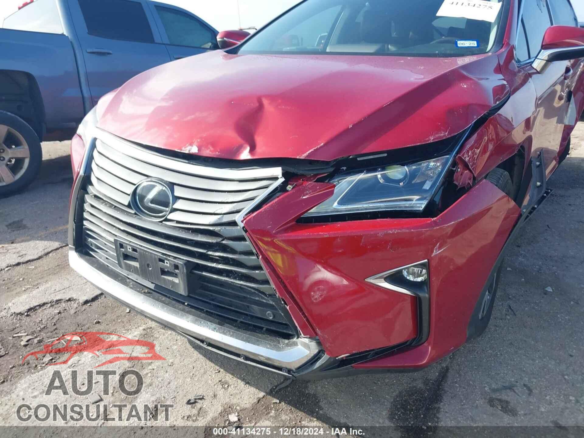 LEXUS RX 2017 - 2T2ZZMCA1HC043705