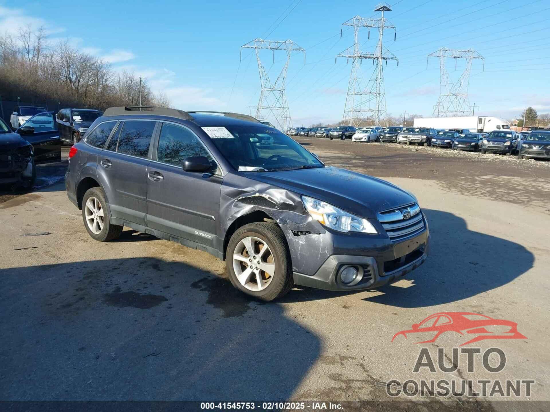 SUBARU OUTBACK 2013 - 4S4BRDLC2D2205188