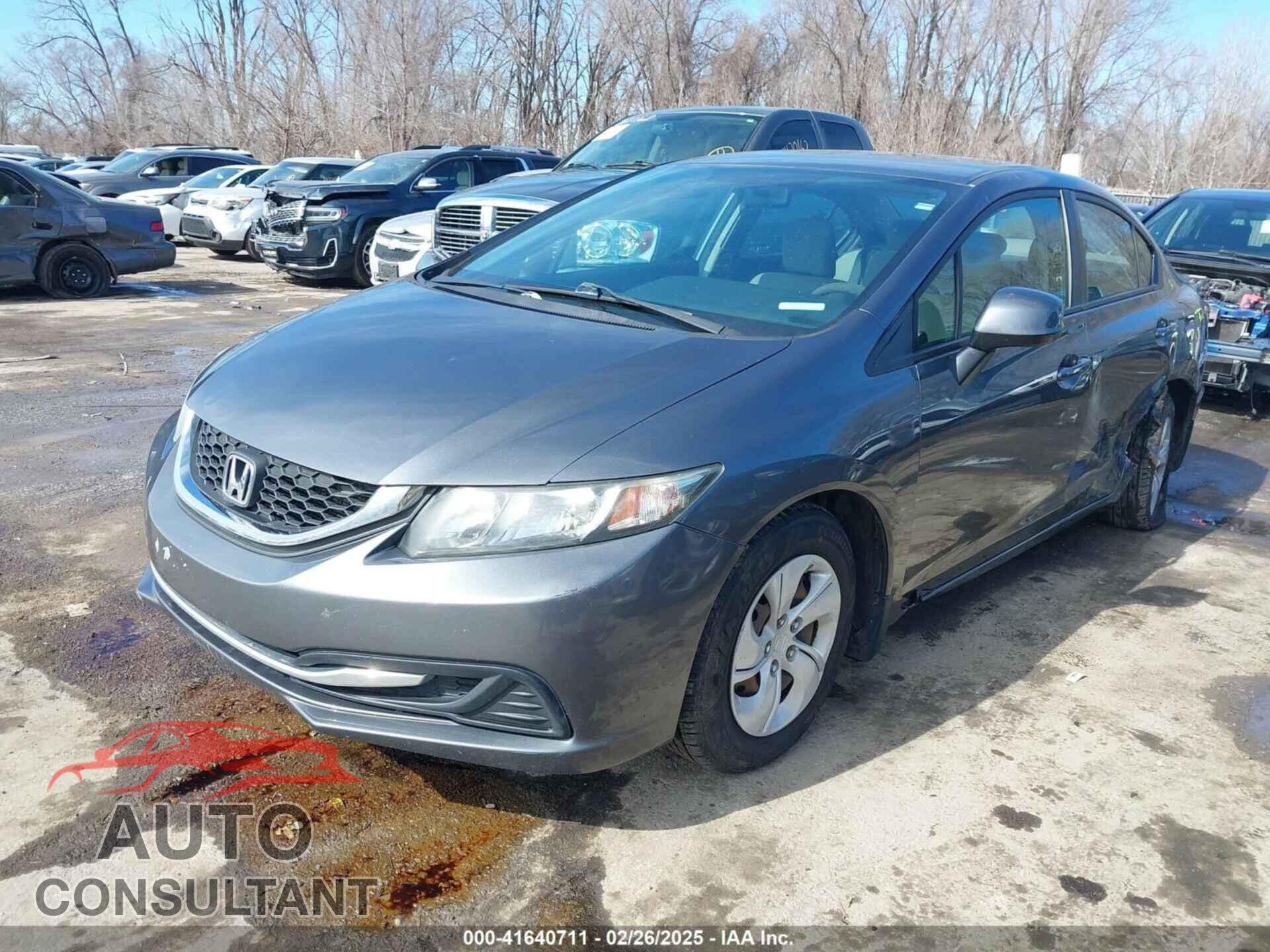 HONDA CIVIC 2013 - 19XFB2F59DE094606