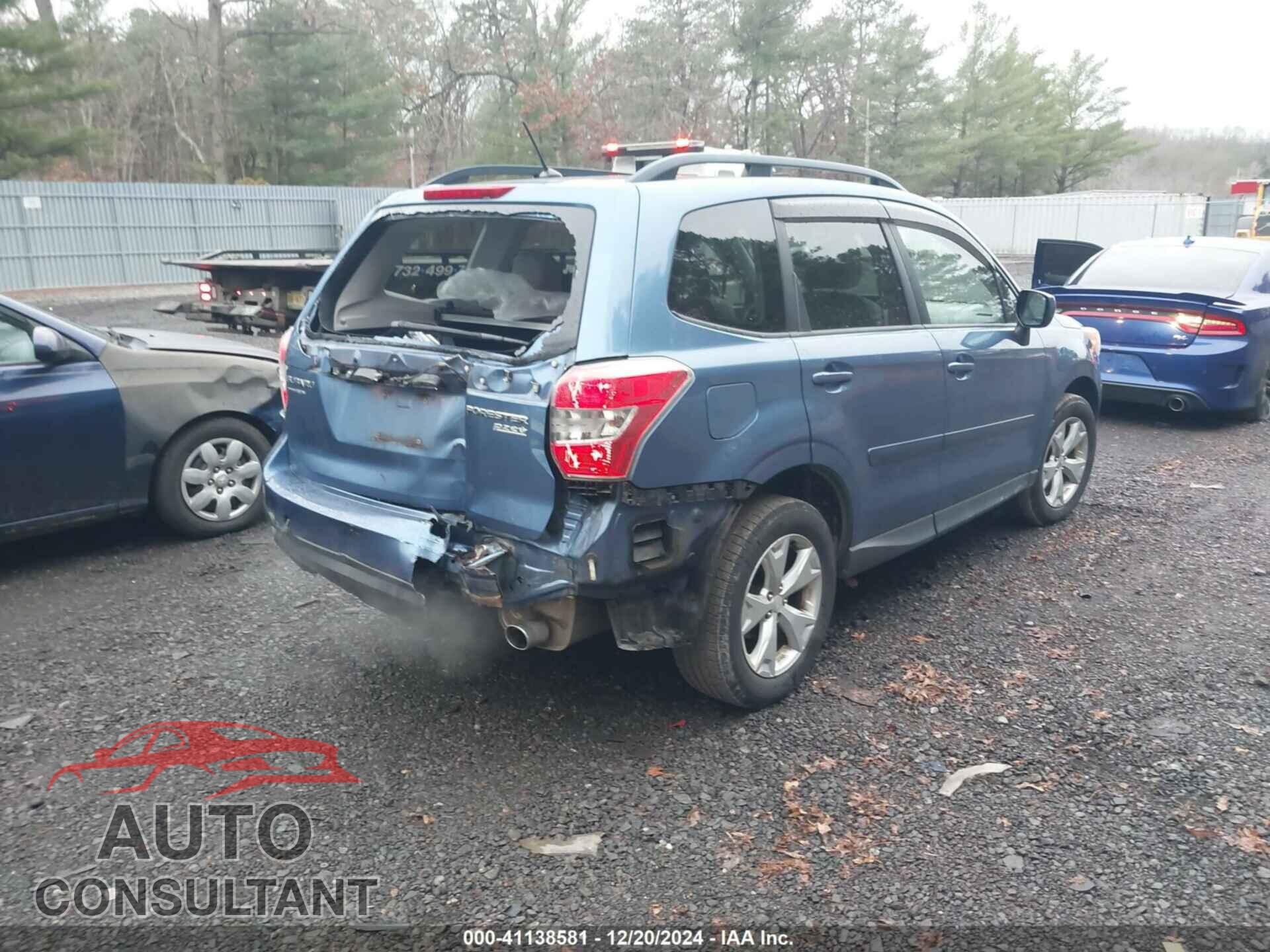 SUBARU FORESTER 2015 - JF2SJAFC8FH516342