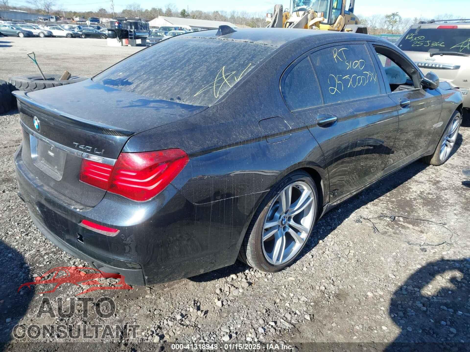 BMW 740LI 2013 - WBAYE4C59DD137694