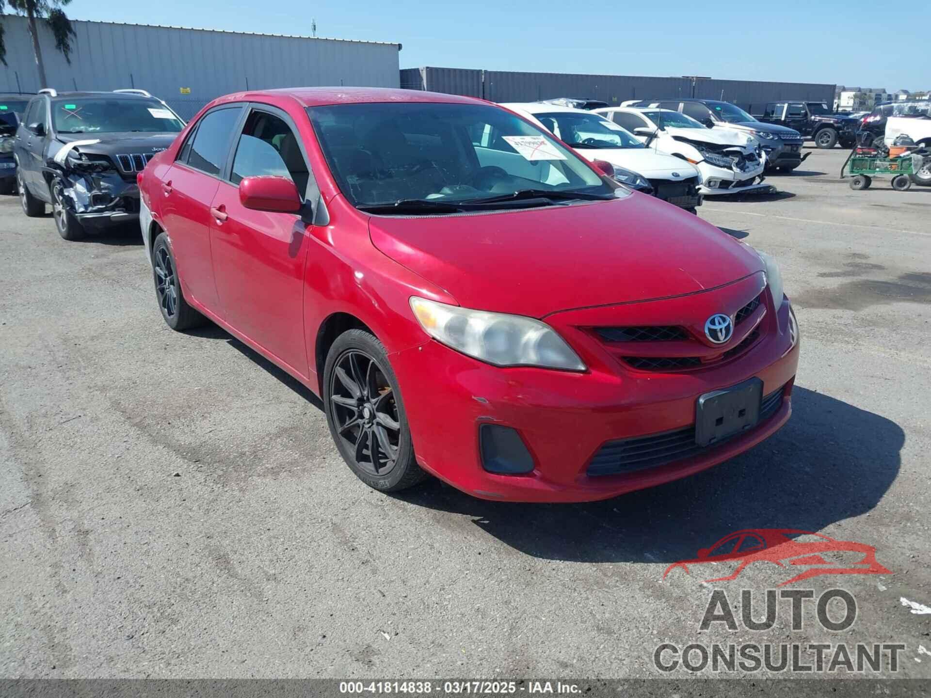 TOYOTA COROLLA 2012 - 5YFBU4EE0CP003371