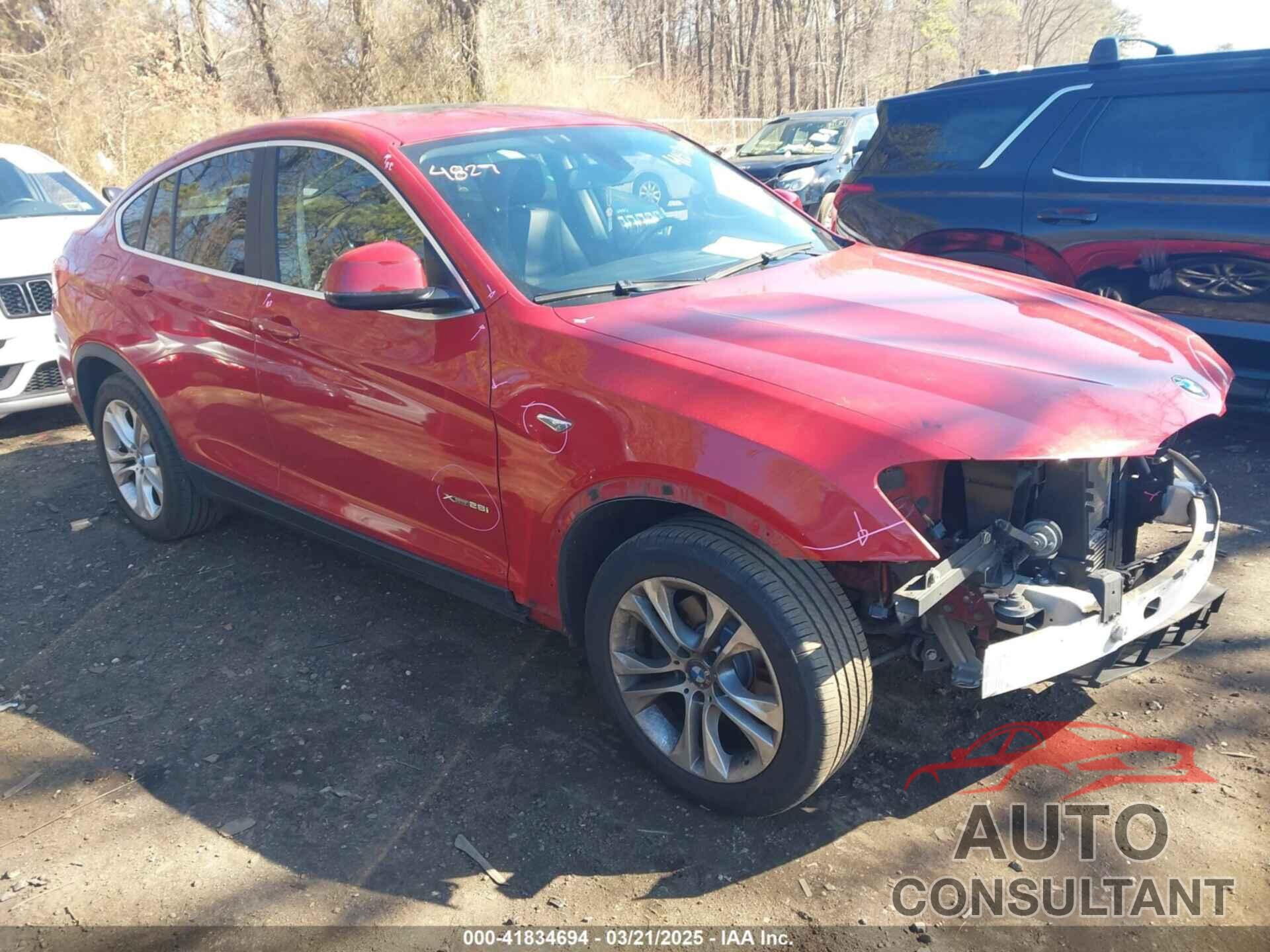 BMW X4 2015 - 5UXXW3C52F0F89035