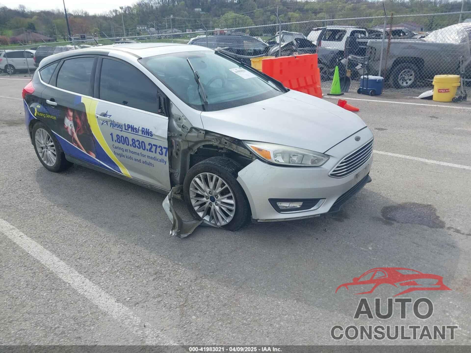 FORD FOCUS 2015 - 1FADP3N2XFL348149
