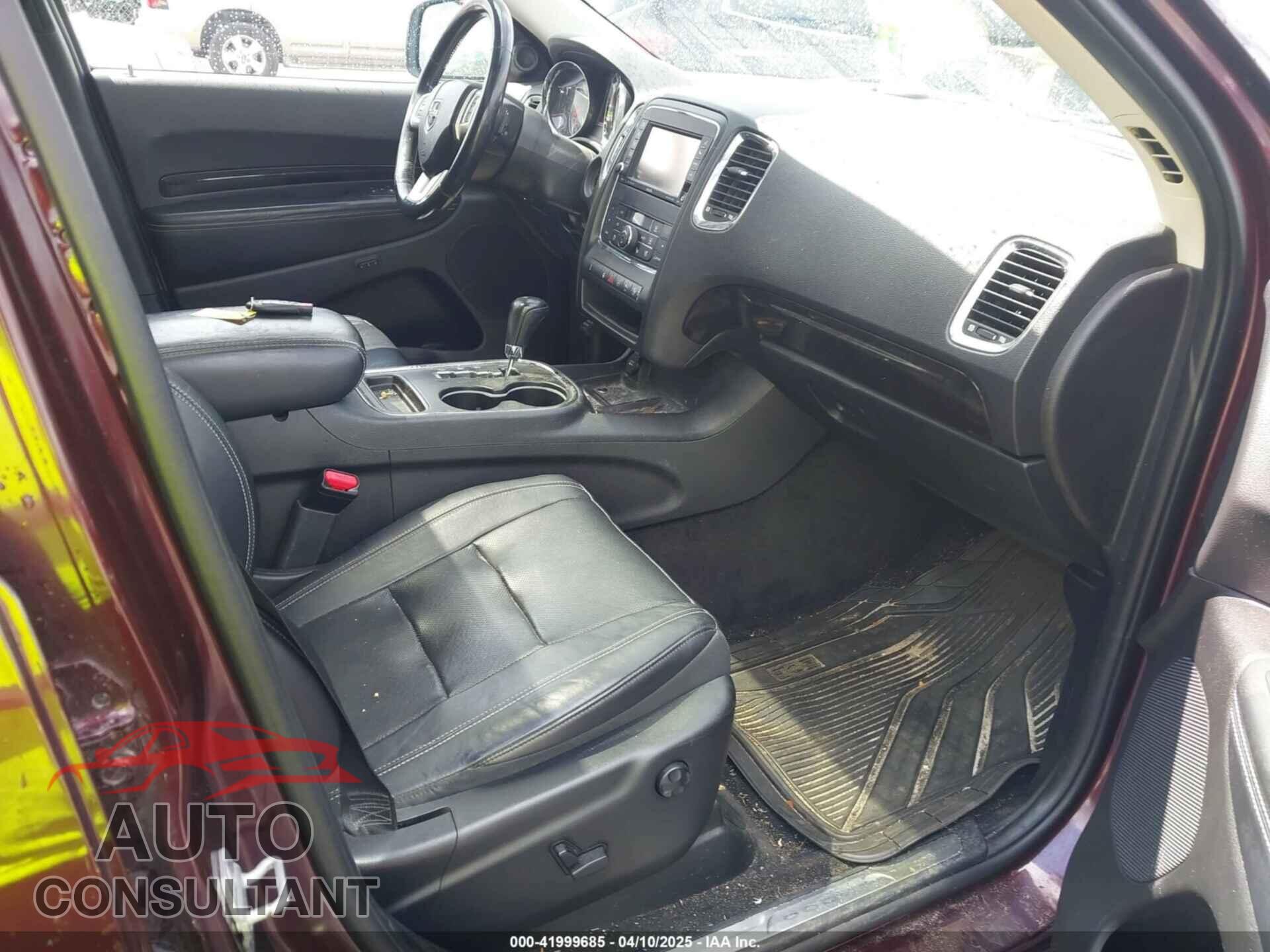 DODGE DURANGO 2012 - 1C4RDHEG0CC247392