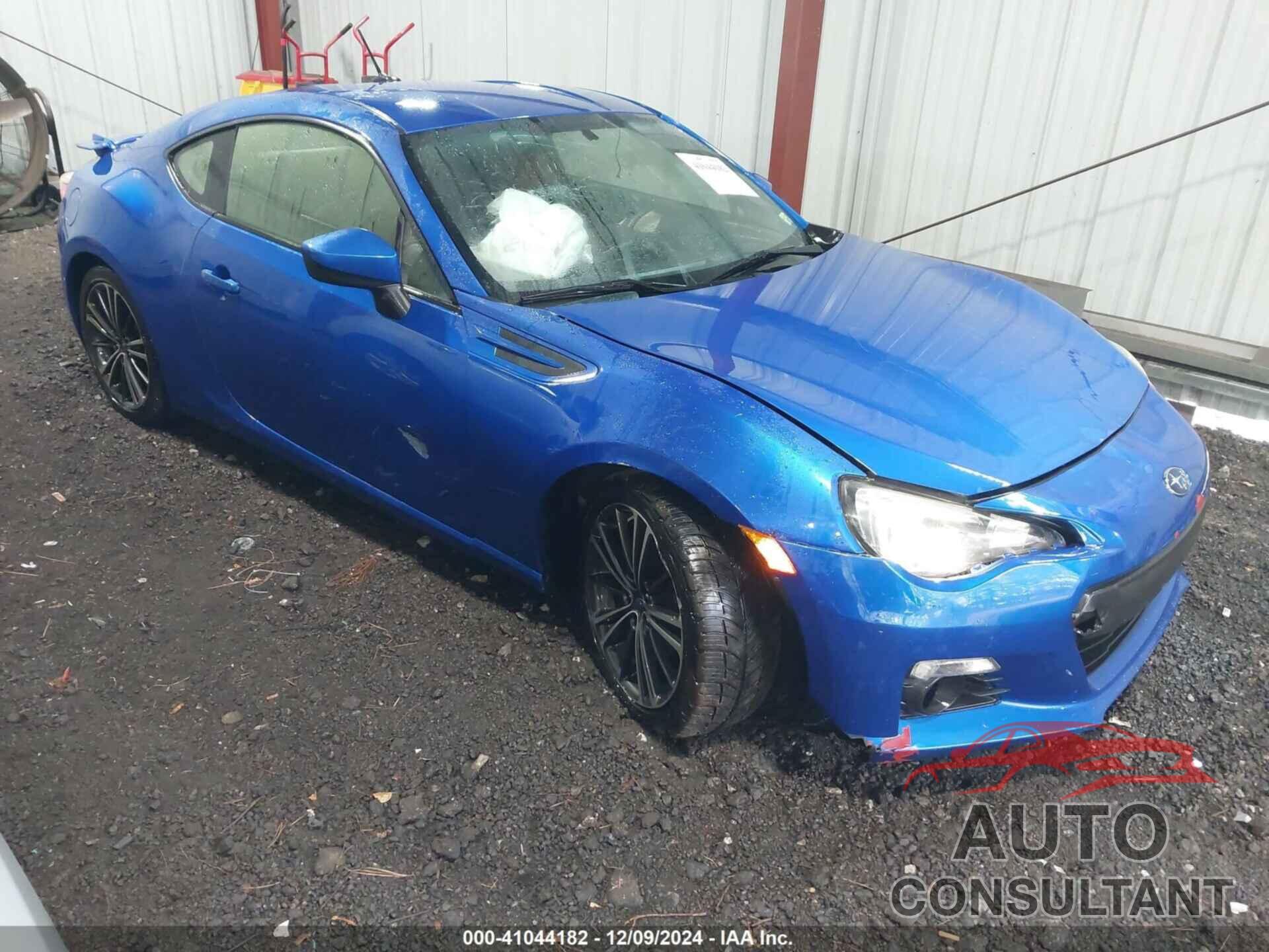 SUBARU BRZ 2014 - JF1ZCAC14E8603234