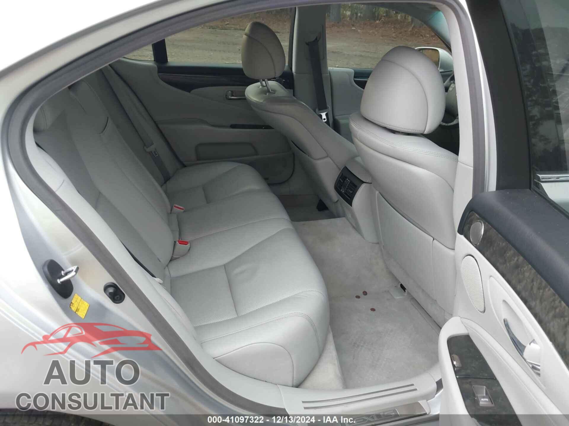 LEXUS LS 460 2011 - JTHBL5EF1B5106309
