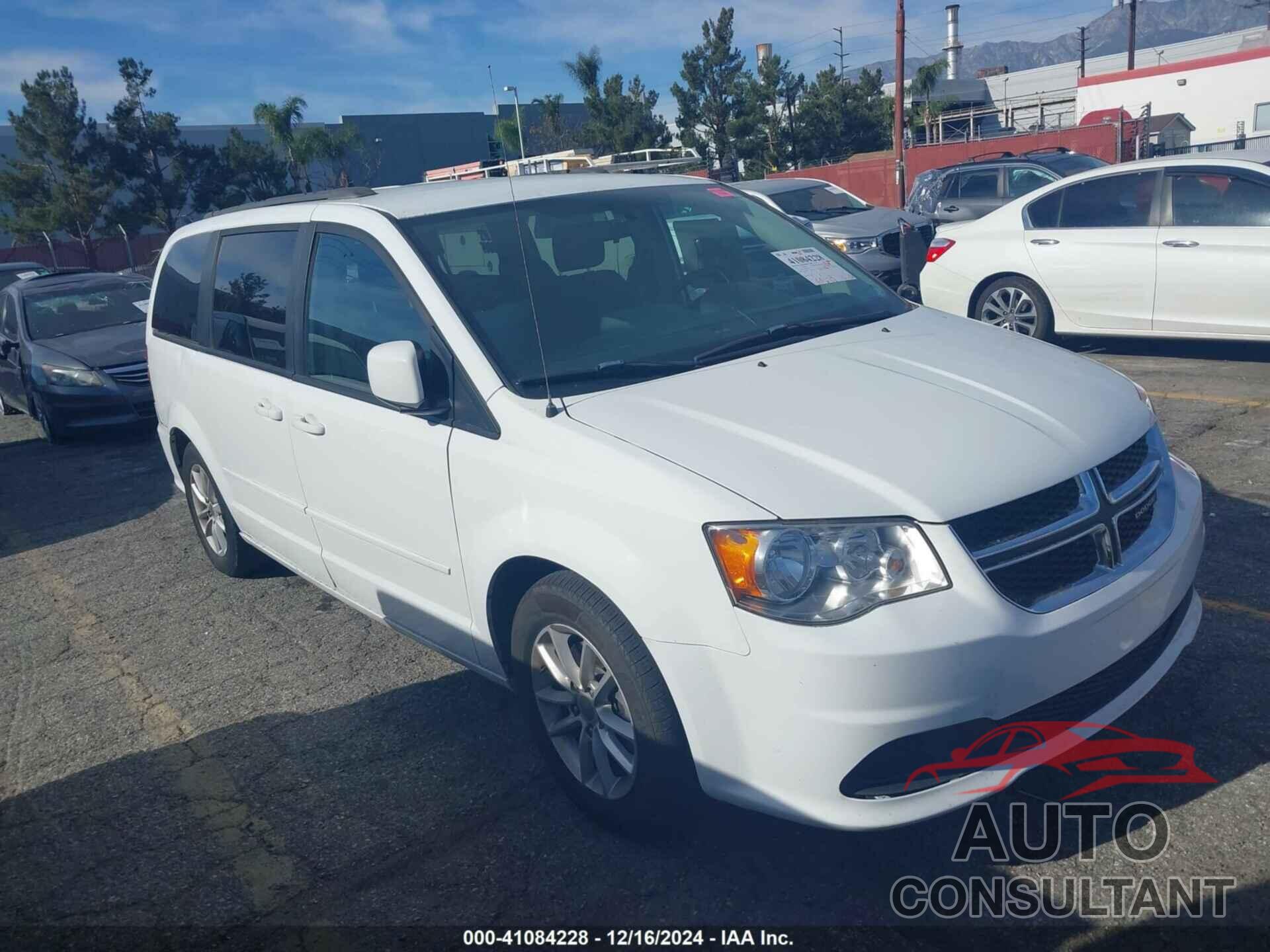 DODGE GRAND CARAVAN 2016 - 2C4RDGCGXGR383992