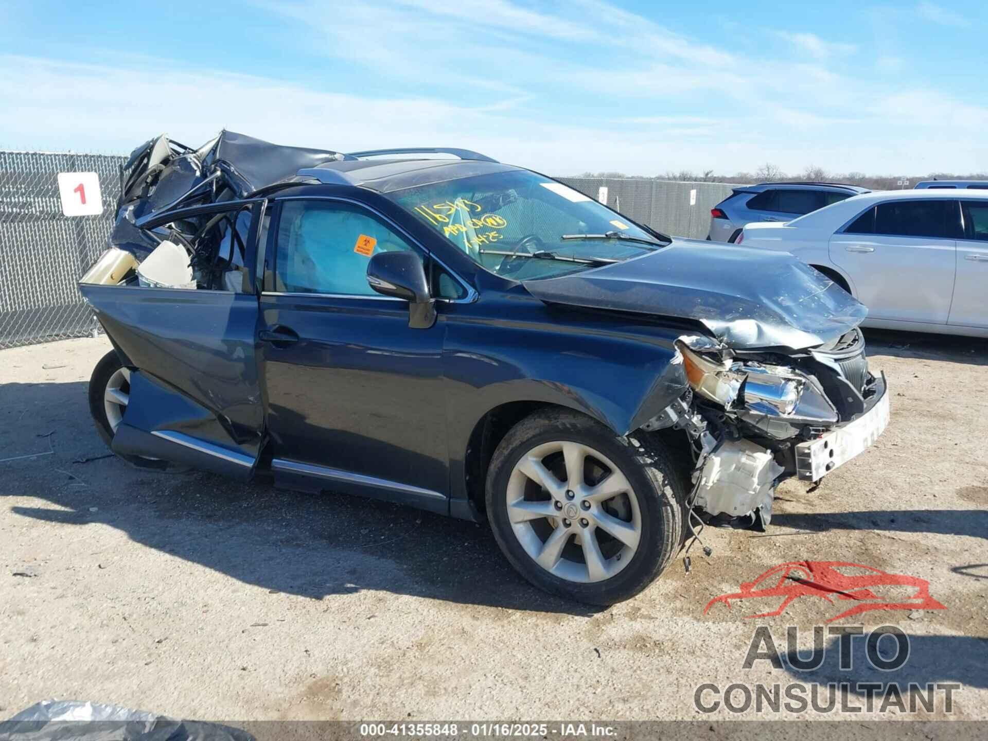 LEXUS RX 350 2010 - 2T2ZK1BA4AC021465