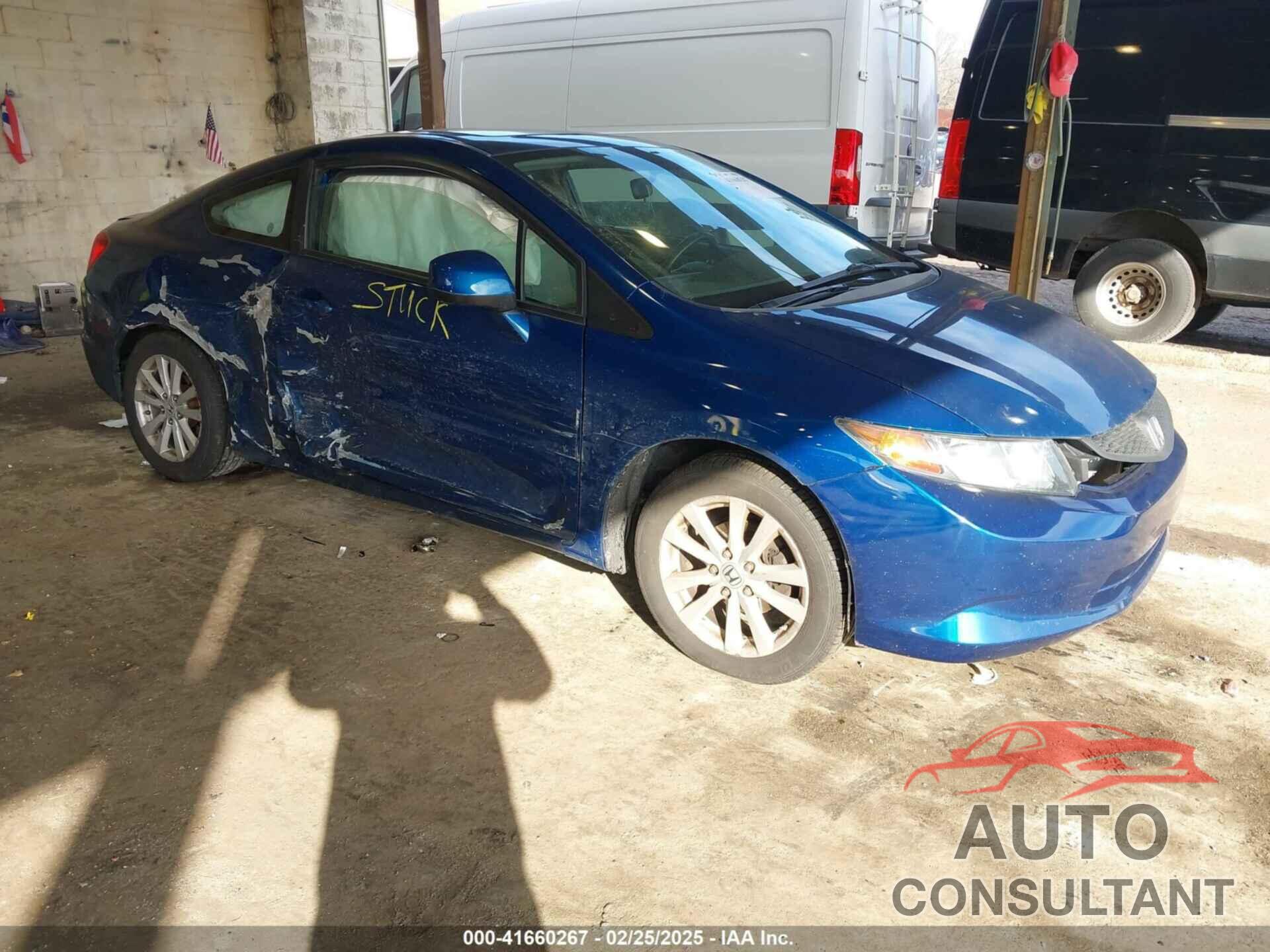 HONDA CIVIC 2012 - 2HGFG3B89CH538563