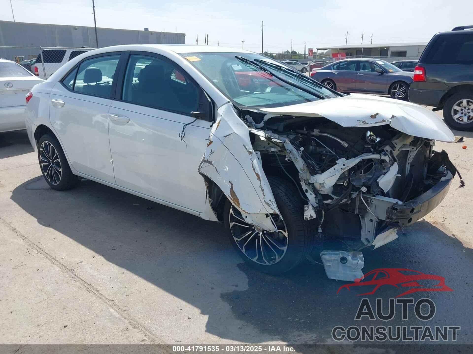 TOYOTA COROLLA 2014 - 5YFBURHE9EP086262
