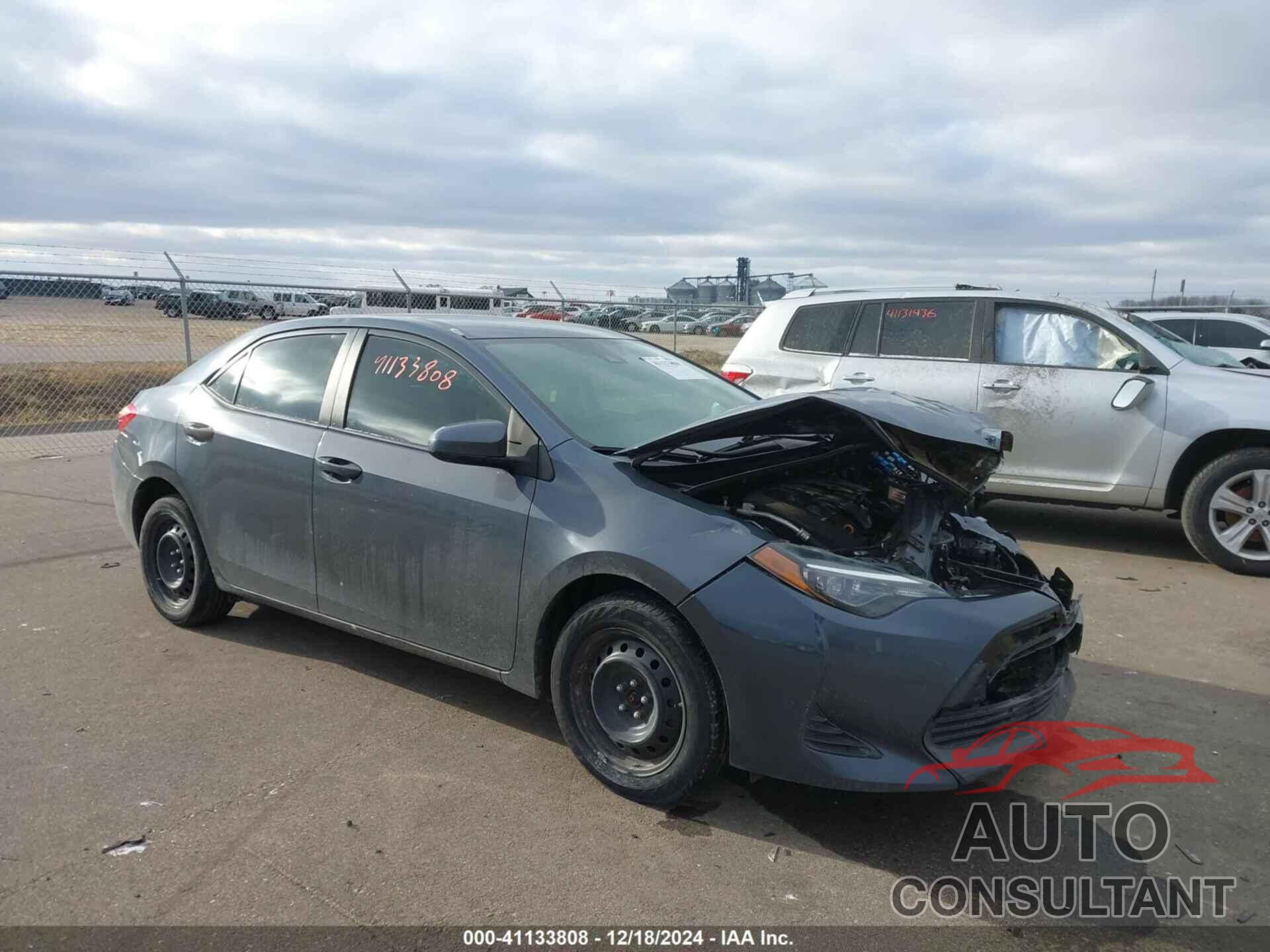 TOYOTA COROLLA 2018 - 2T1BURHE0JC978166