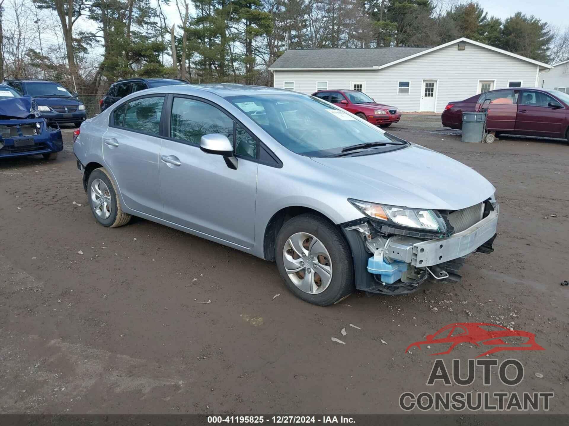HONDA CIVIC 2013 - 19XFB2F53DE024664