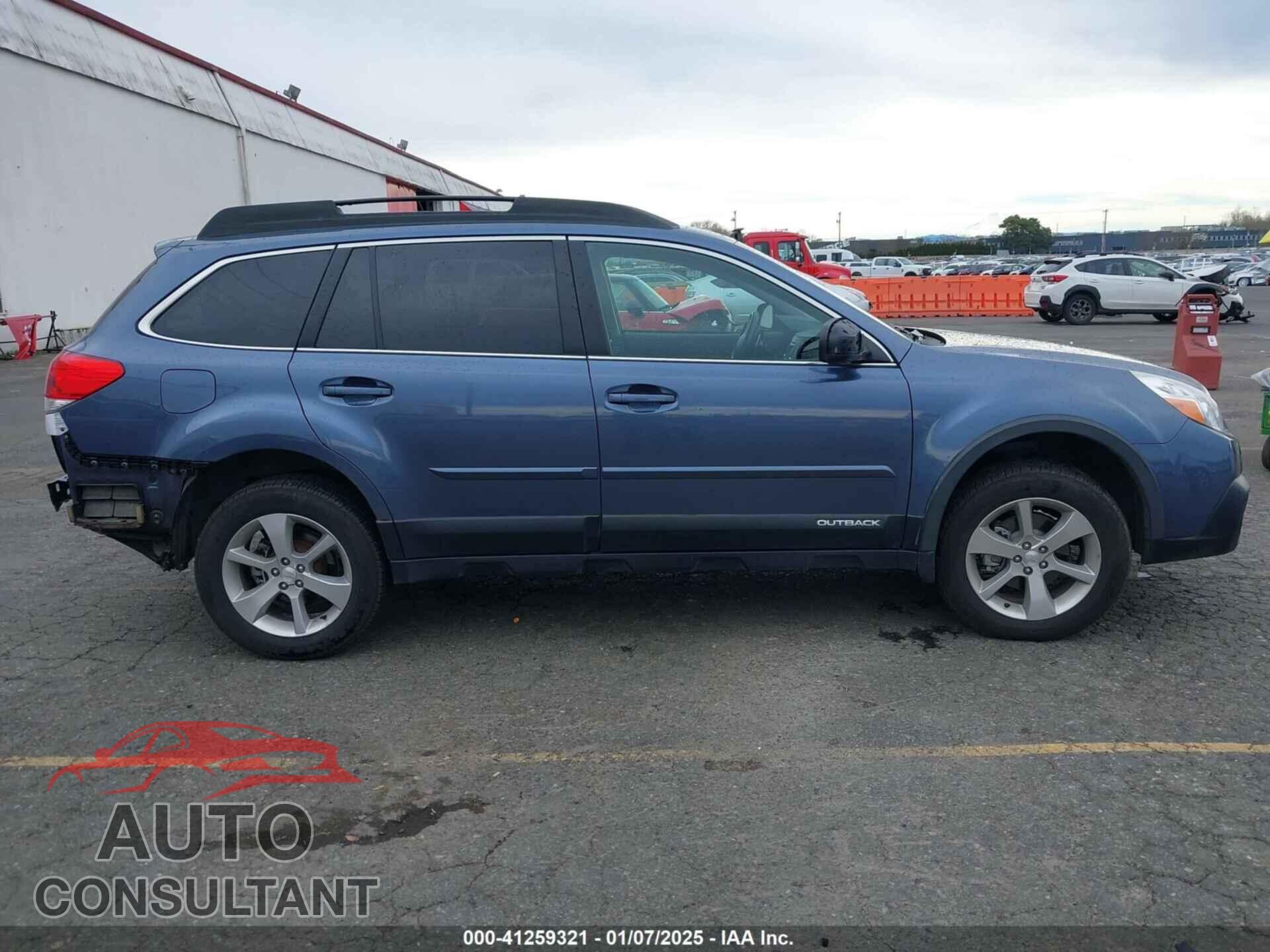SUBARU OUTBACK 2014 - 4S4BRBLC4E3317393