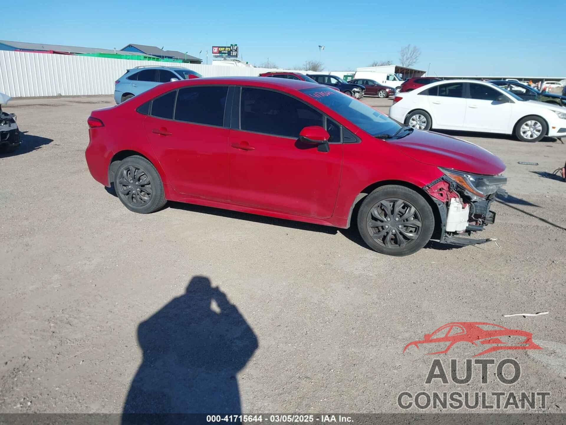 TOYOTA COROLLA 2020 - JTDEPRAE2LJ031023