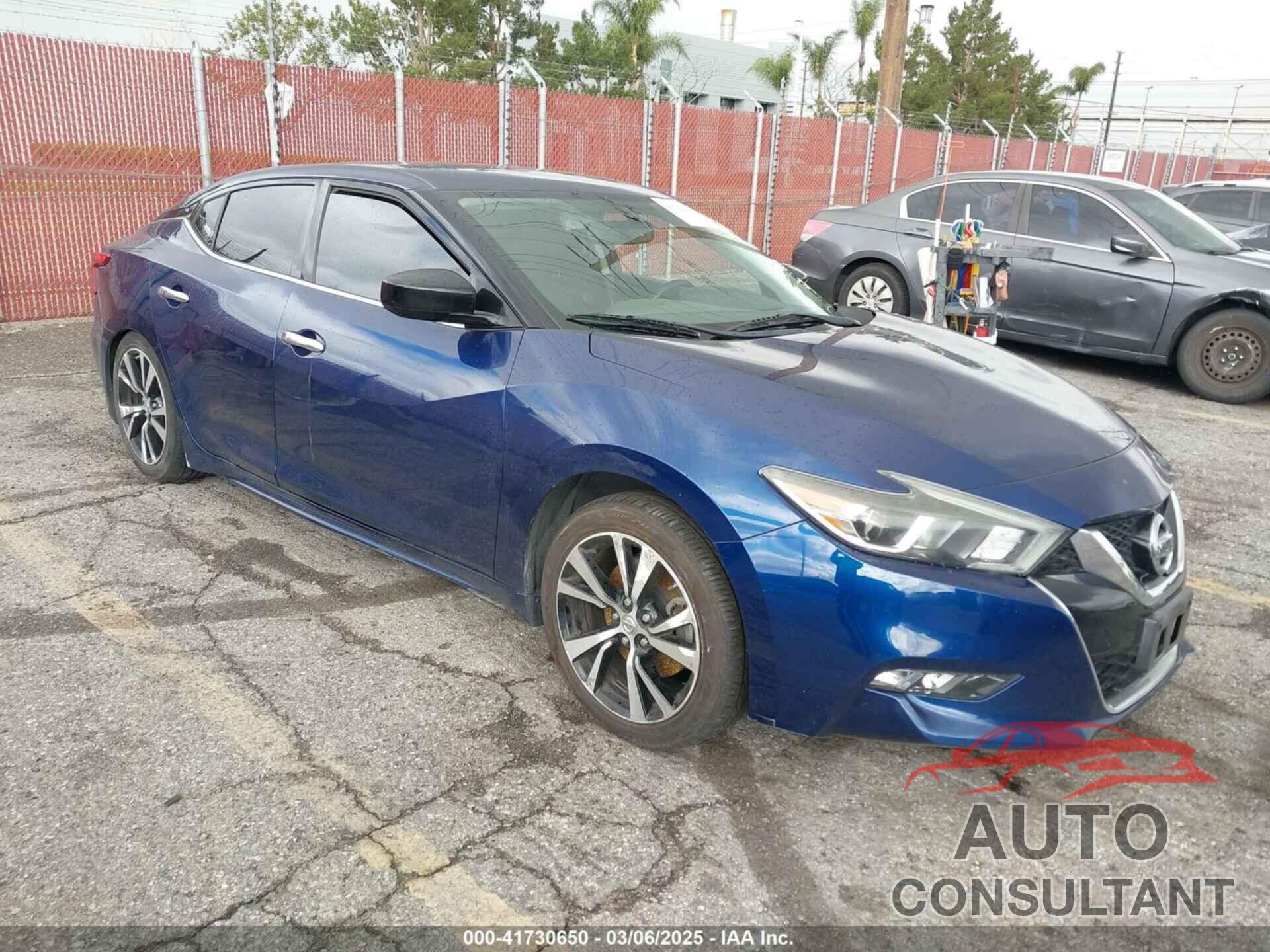 NISSAN MAXIMA 2018 - 1N4AA6APXJC408723