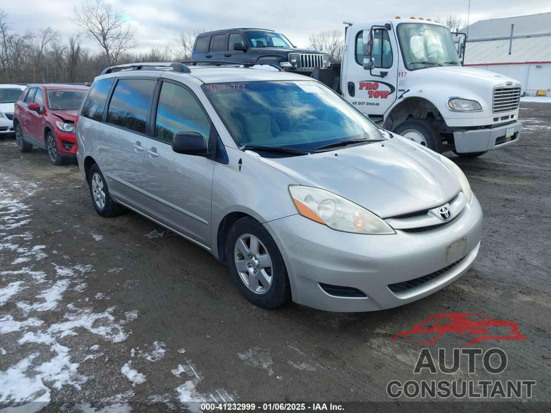 TOYOTA SIENNA 2009 - 5TDZK23C39S235554