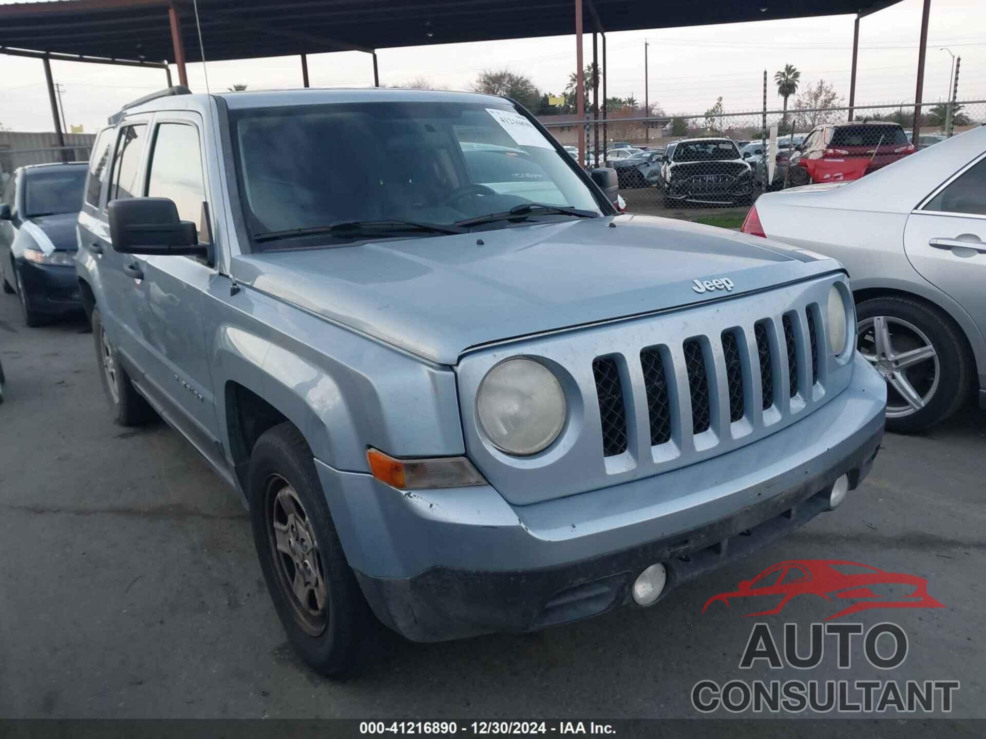 JEEP PATRIOT 2013 - 1C4NJPBB7DD168890
