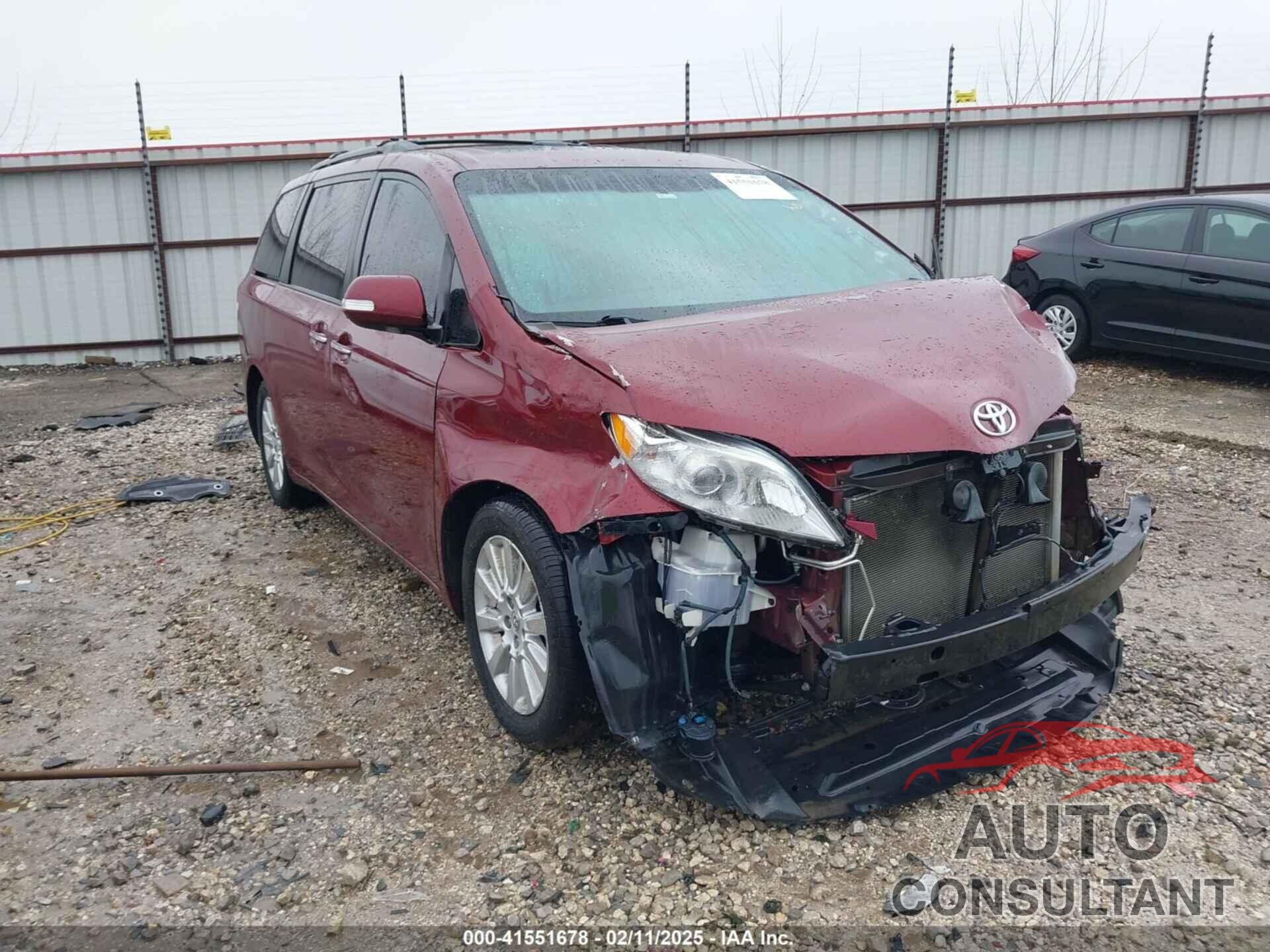 TOYOTA SIENNA 2014 - 5TDYK3DC9ES425398