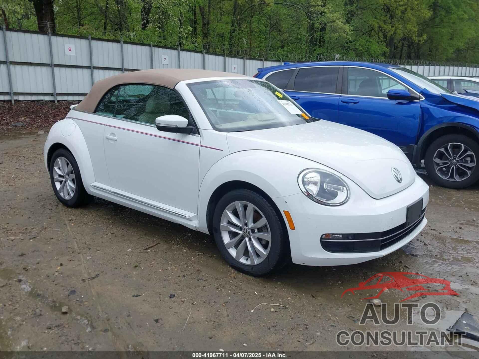 VOLKSWAGEN BEETLE 2014 - 3VW5L7AT8EM822609