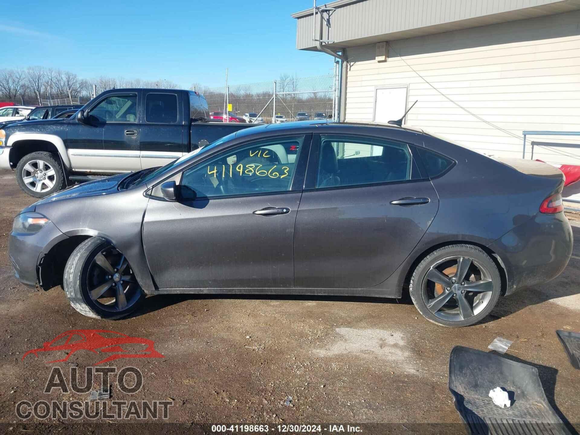 DODGE DART 2014 - 1C3CDFEB8ED777917