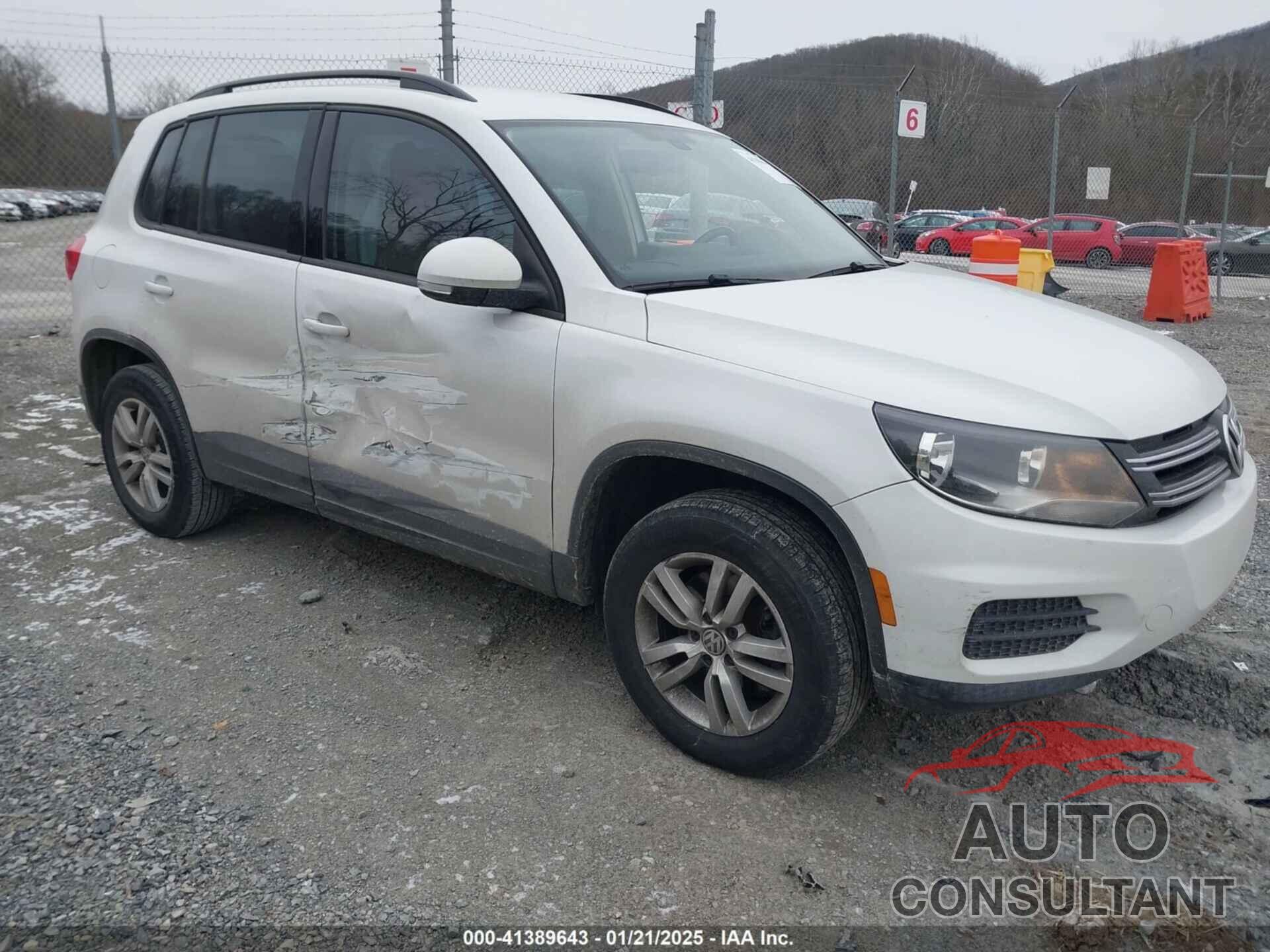 VOLKSWAGEN TIGUAN 2017 - WVGAV7AXXHK028507