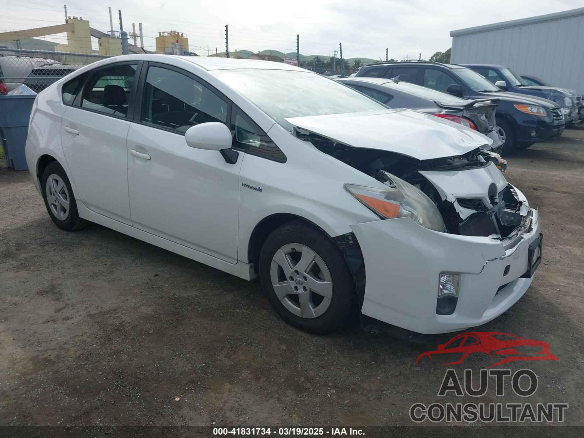 TOYOTA PRIUS 2010 - JTDKN3DU2A0240581