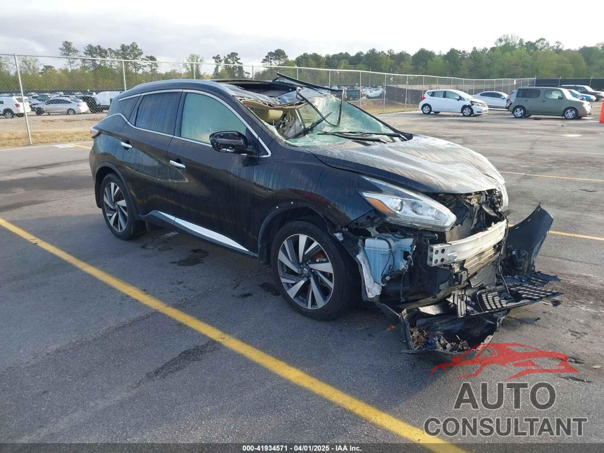 NISSAN MURANO 2018 - 5N1AZ2MG9JN198400