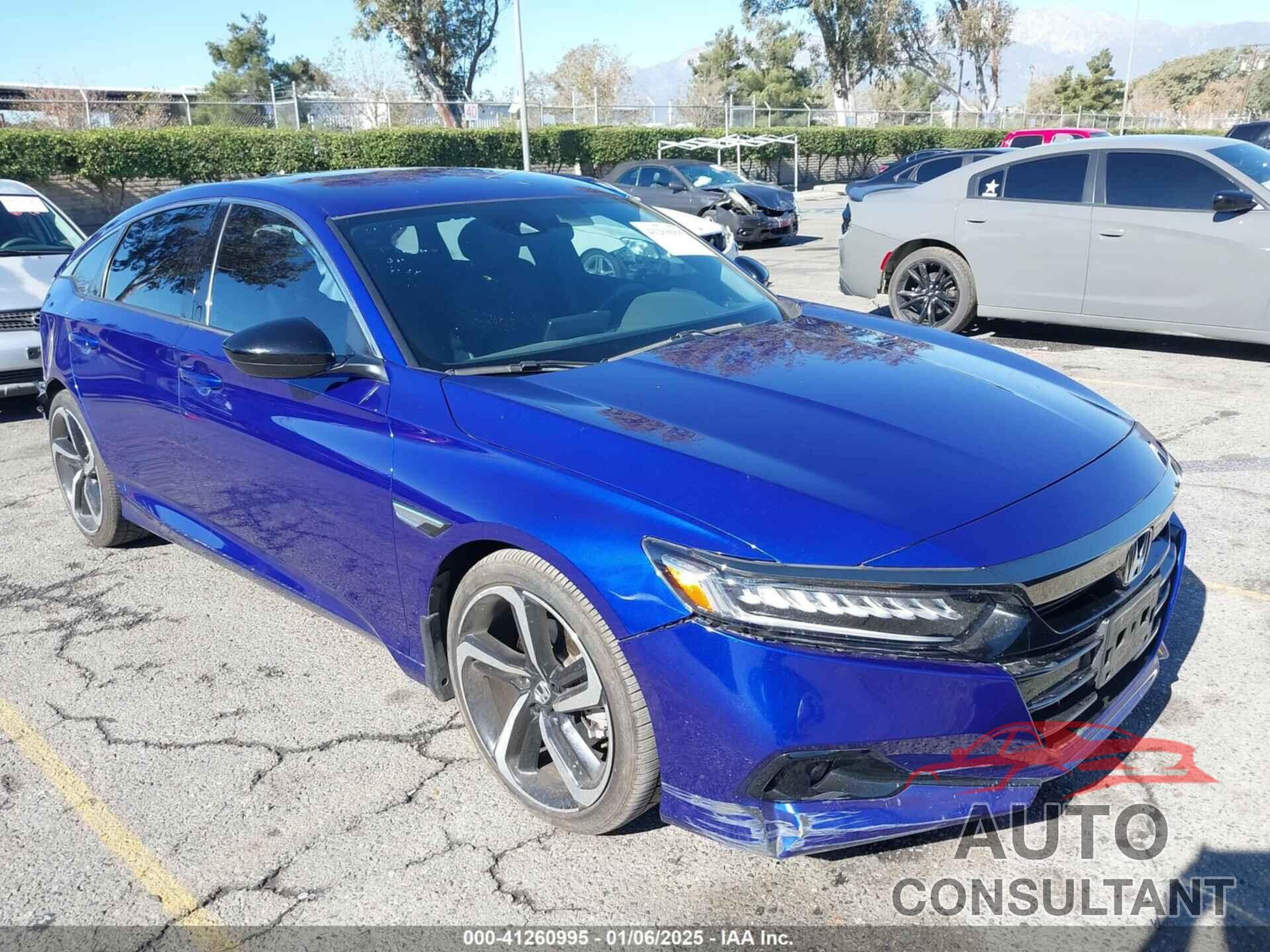 HONDA ACCORD 2021 - 1HGCV1F30MA112627