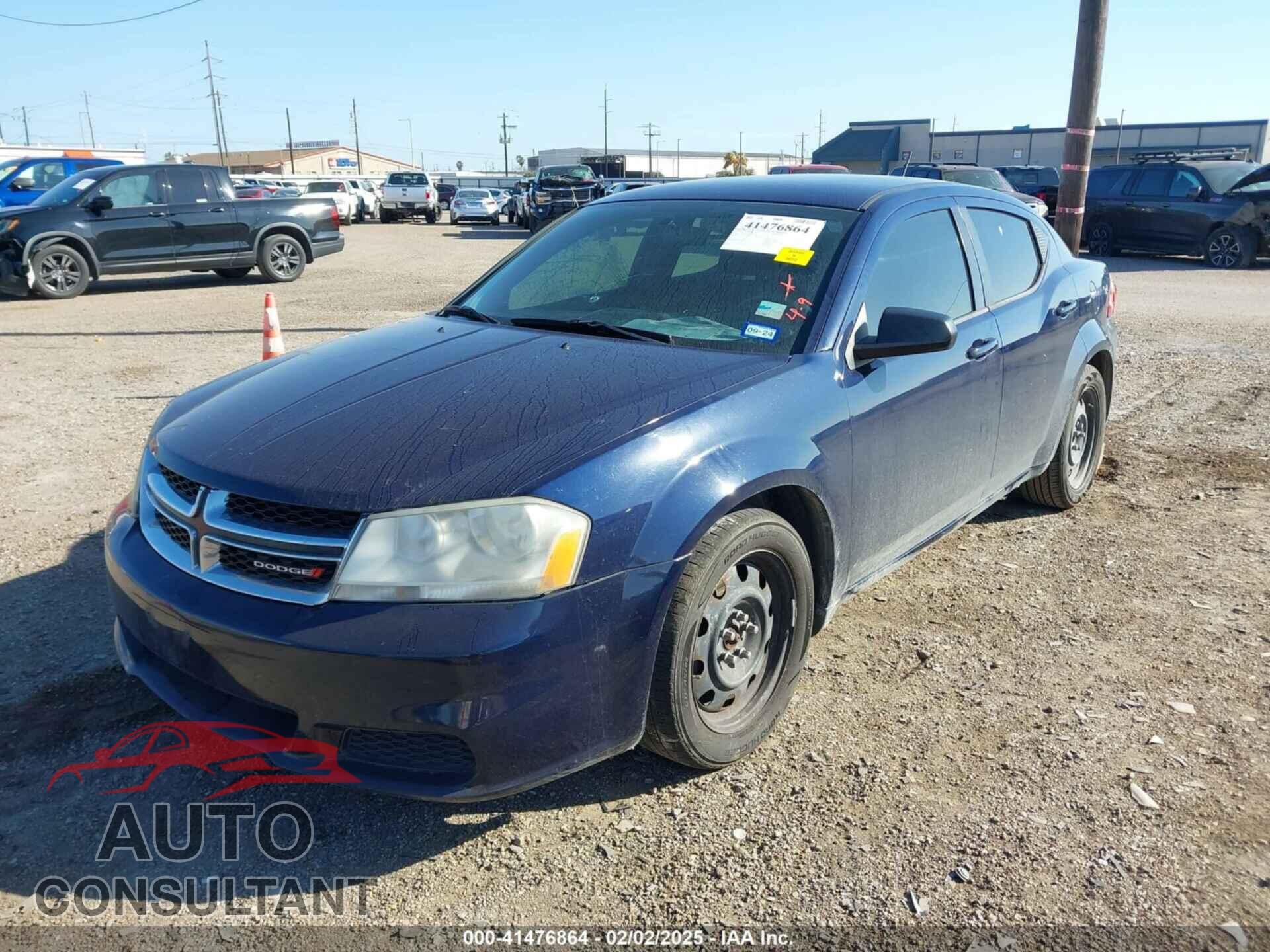 DODGE AVENGER 2014 - 1C3CDZAG3EN188769