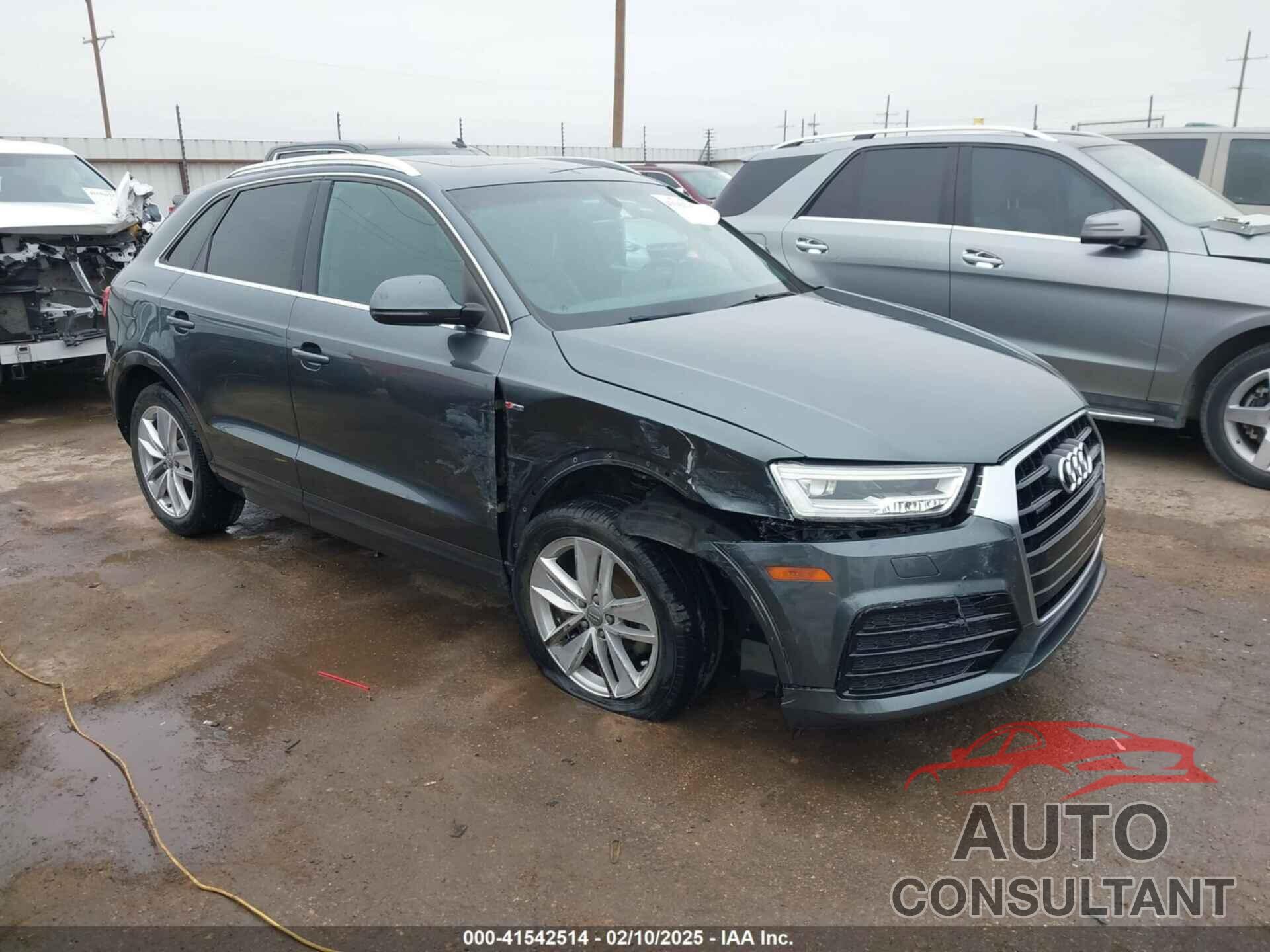 AUDI Q3 2018 - WA1JCCFS4JR001486