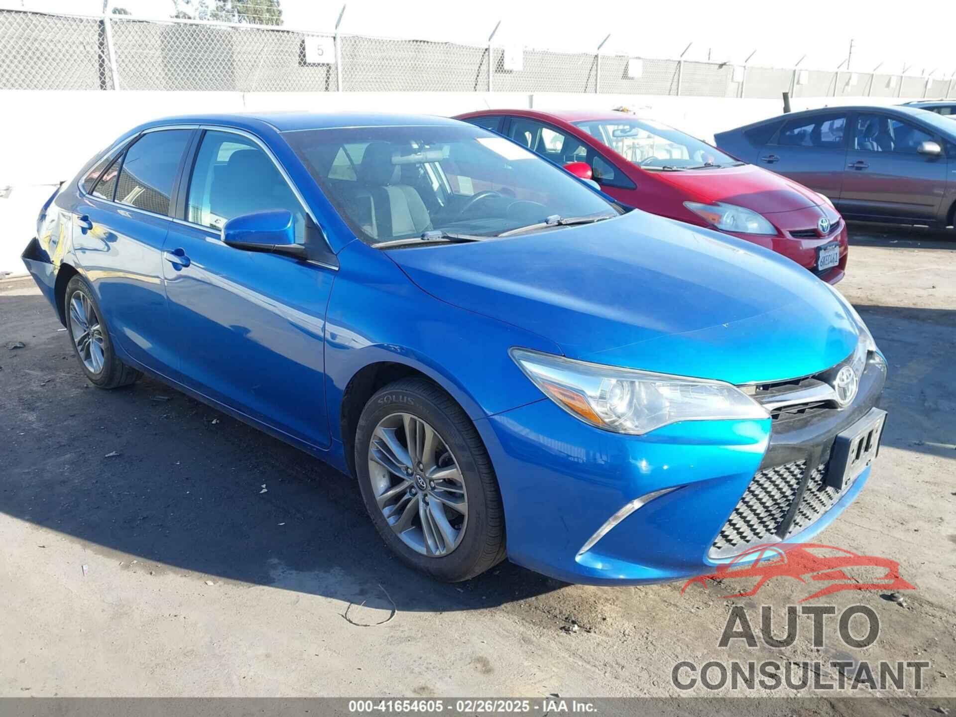 TOYOTA CAMRY 2017 - 4T1BF1FK1HU619051