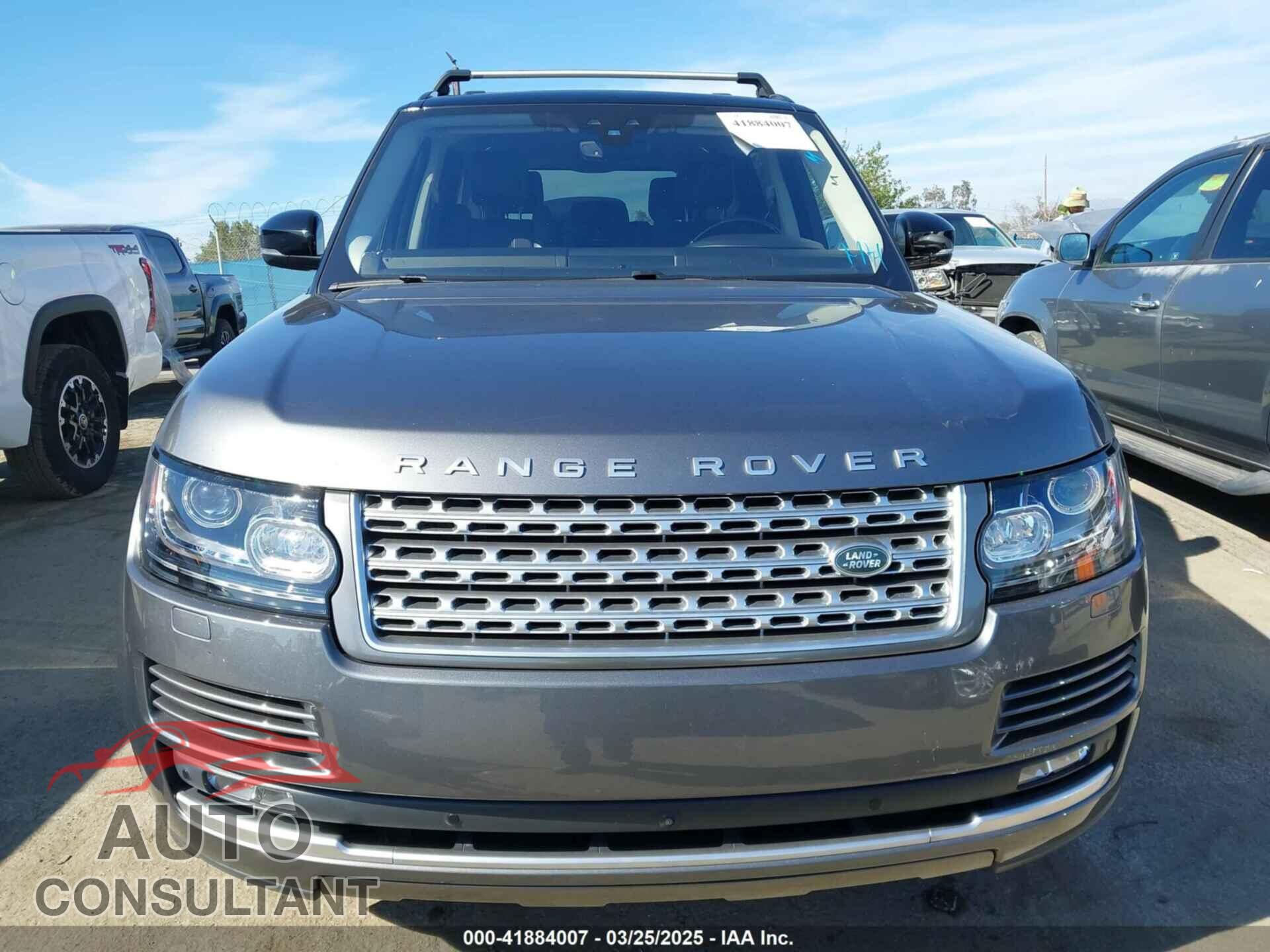 LAND ROVER RANGE ROVER 2017 - SALGS5FE2HA322548