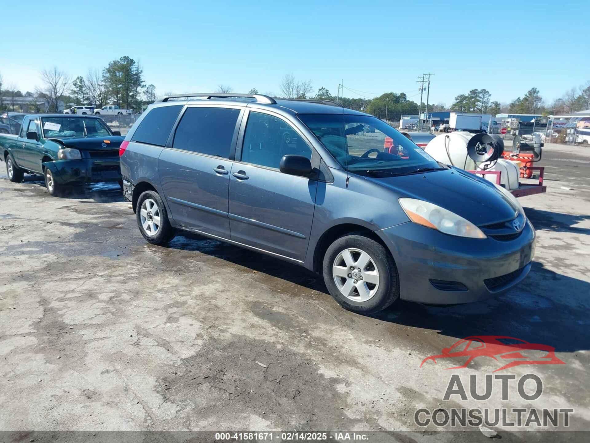 TOYOTA SIENNA 2009 - 5TDZK23C59S277708