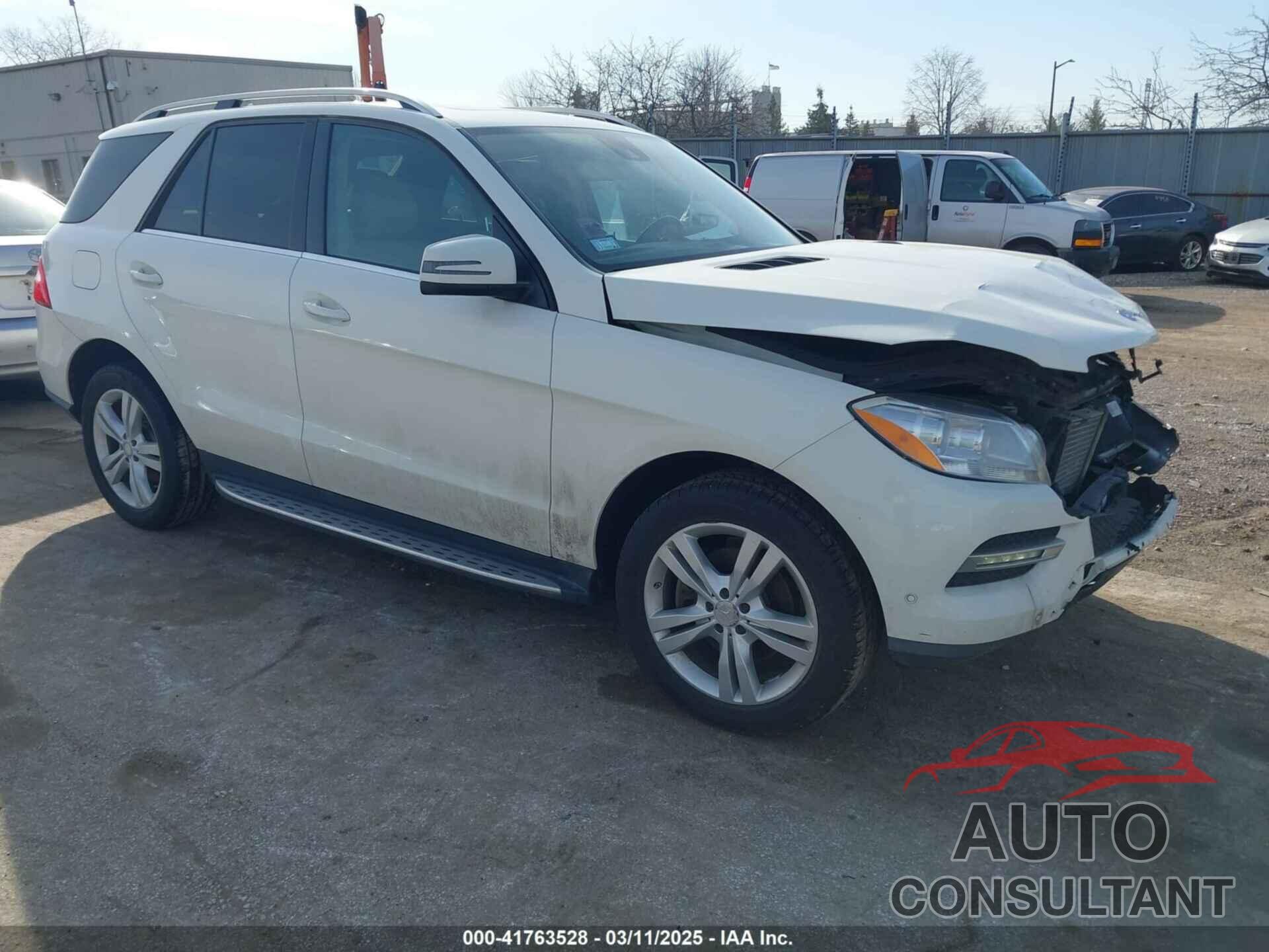 MERCEDES-BENZ ML 350 BLUETEC 2013 - 4JGDA2EB0DA201610