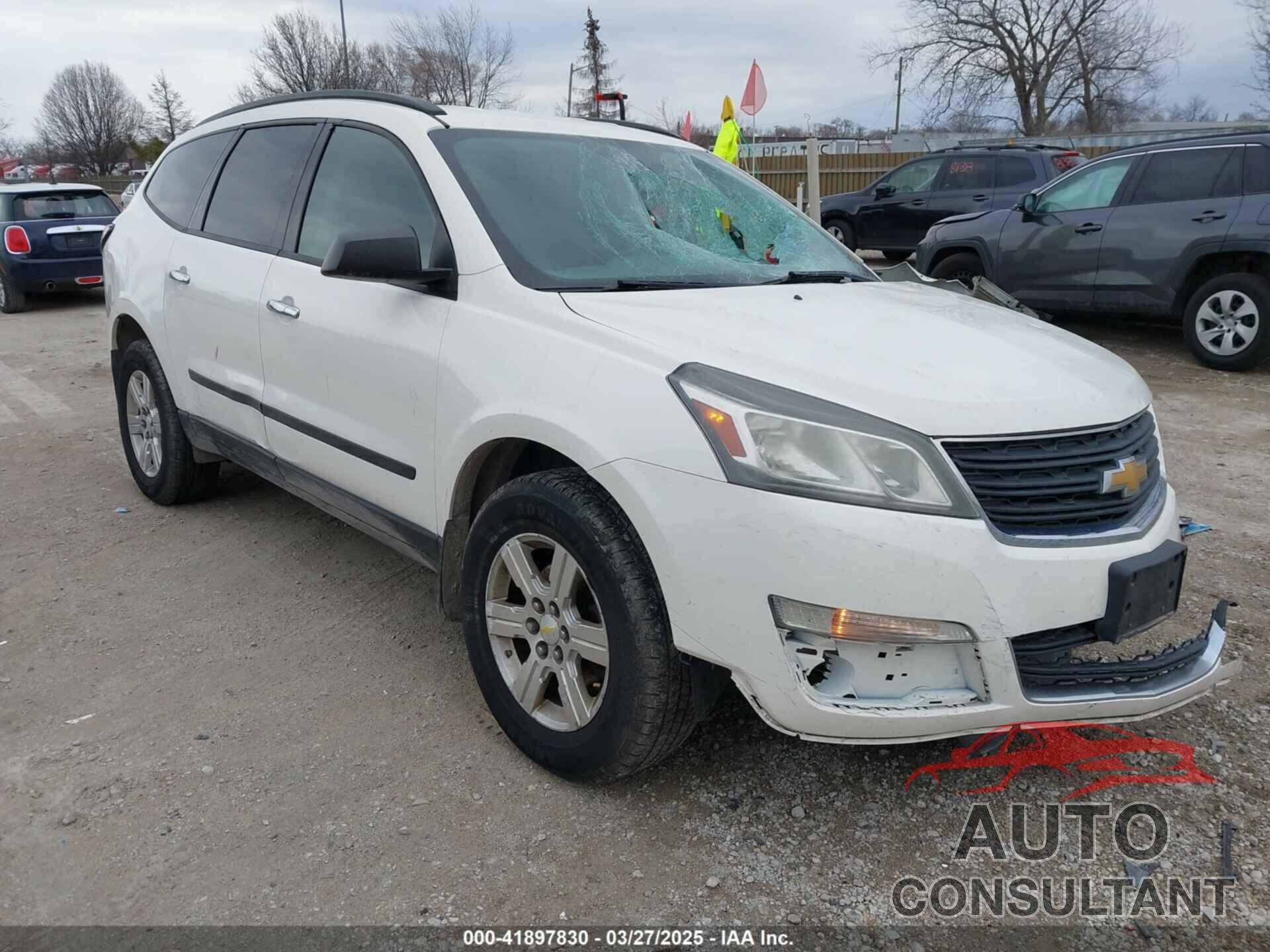 CHEVROLET TRAVERSE 2015 - 1GNKRFED3FJ152071