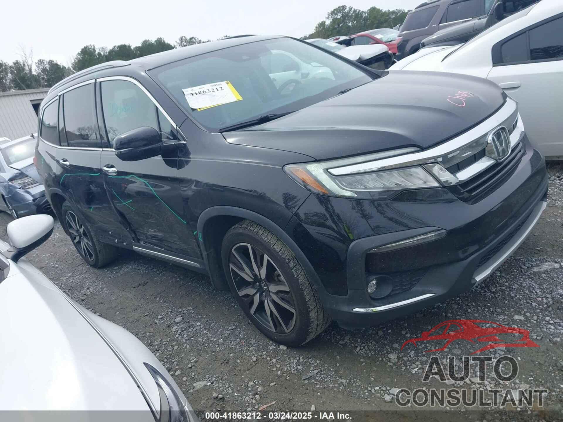 HONDA PILOT 2019 - 5FNYF5H66KB027960