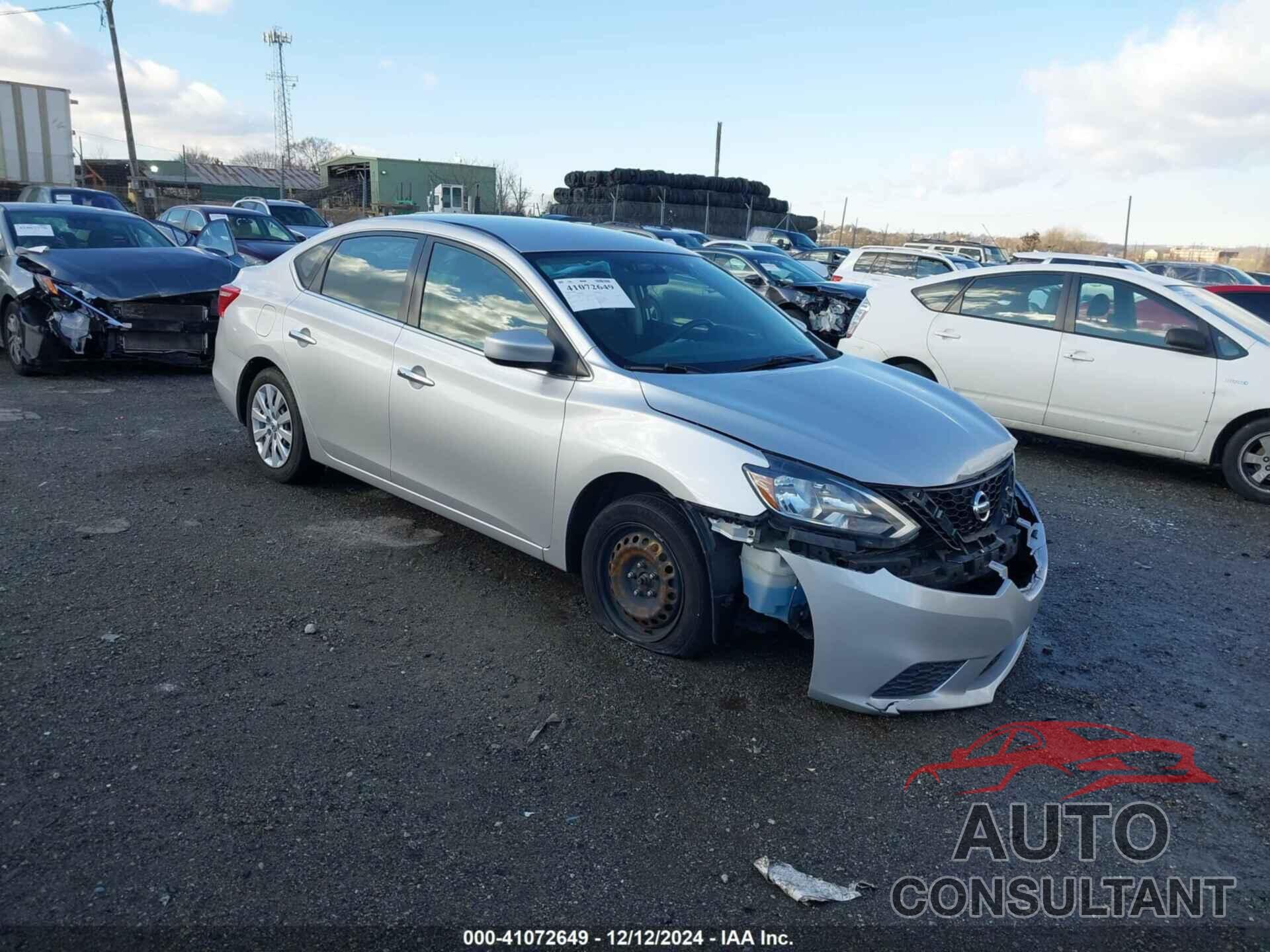 NISSAN SENTRA 2017 - 3N1AB7APXHL680297