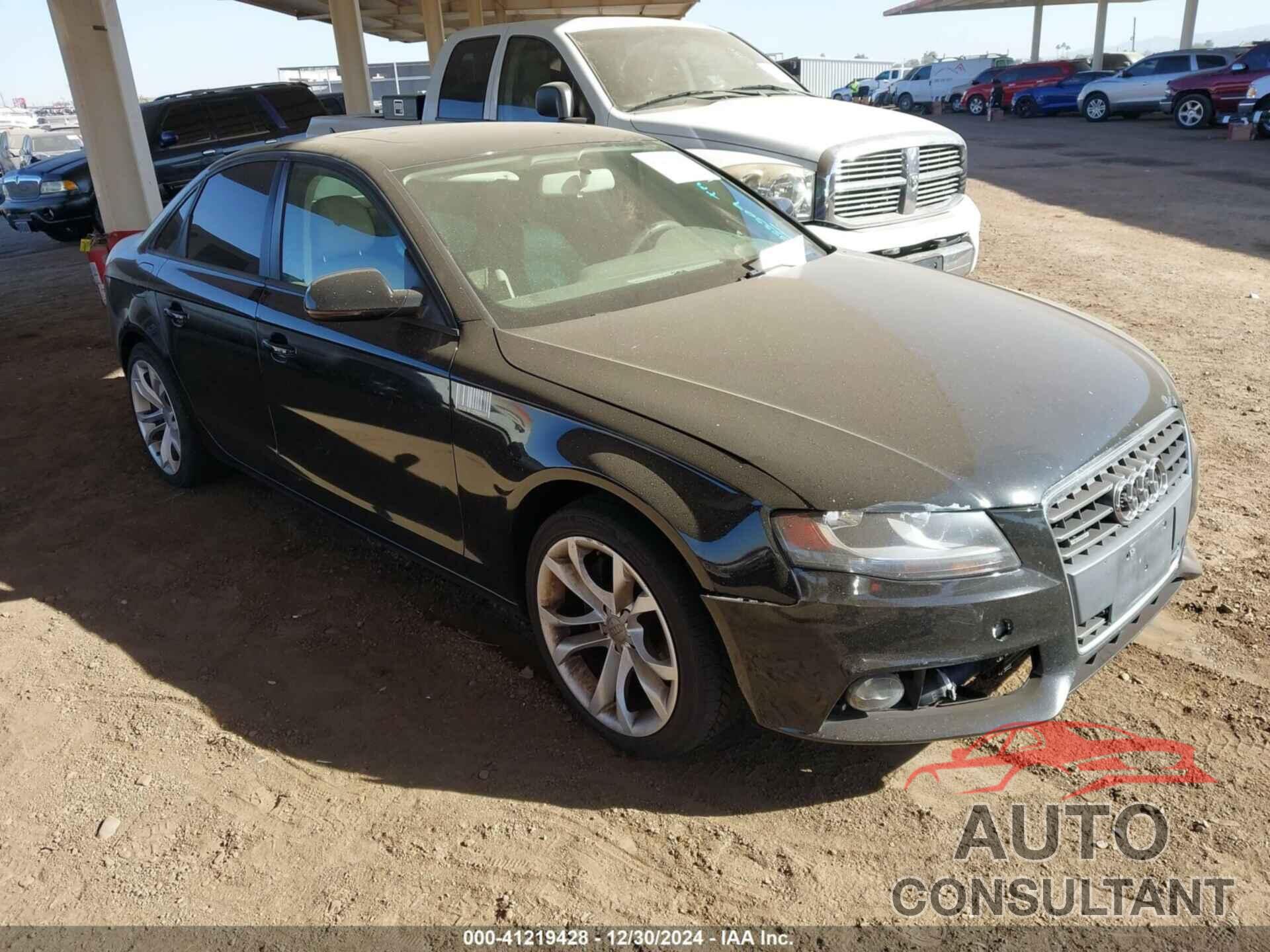 AUDI A4 2011 - WAUDFAFL0BN055509