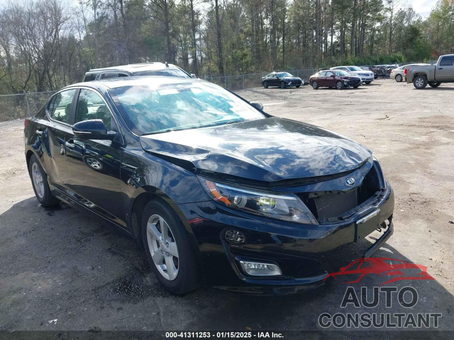 KIA OPTIMA 2015 - KNAGM4A7XF5657225