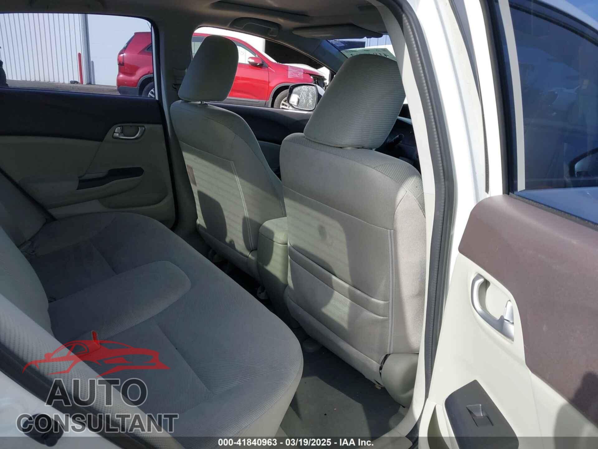 HONDA CIVIC 2012 - 19XFB2F89CE102017
